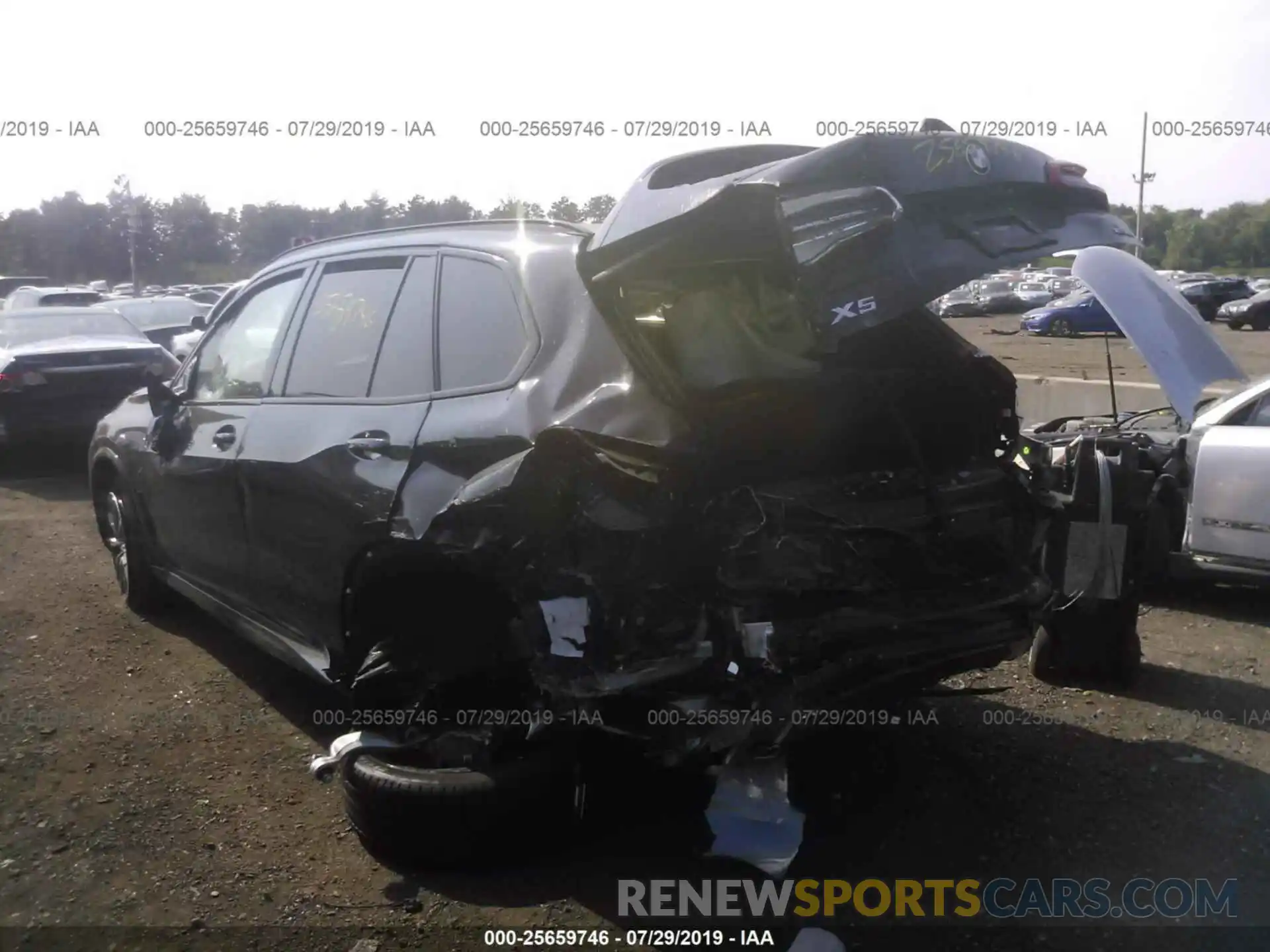 3 Photograph of a damaged car 5UXCR6C51KLL28900 BMW X5 2019