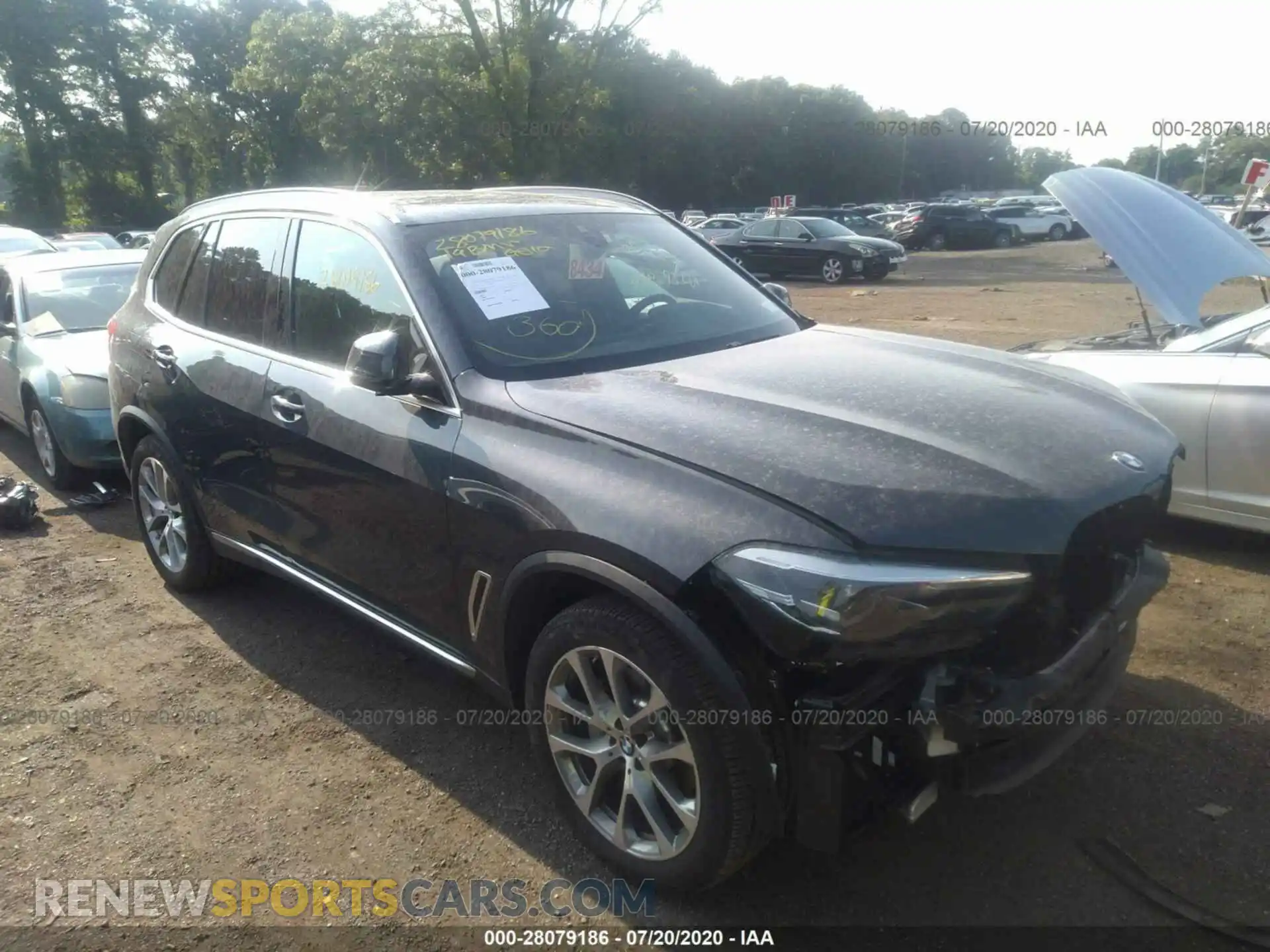 1 Photograph of a damaged car 5UXCR6C51KLL37998 BMW X5 2019