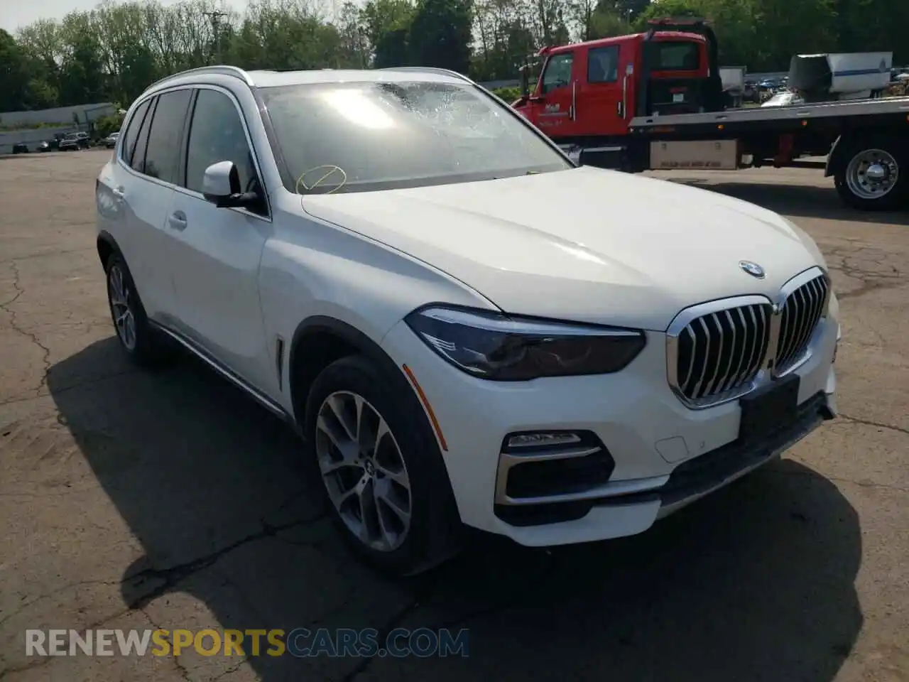 1 Photograph of a damaged car 5UXCR6C52KLK87807 BMW X5 2019