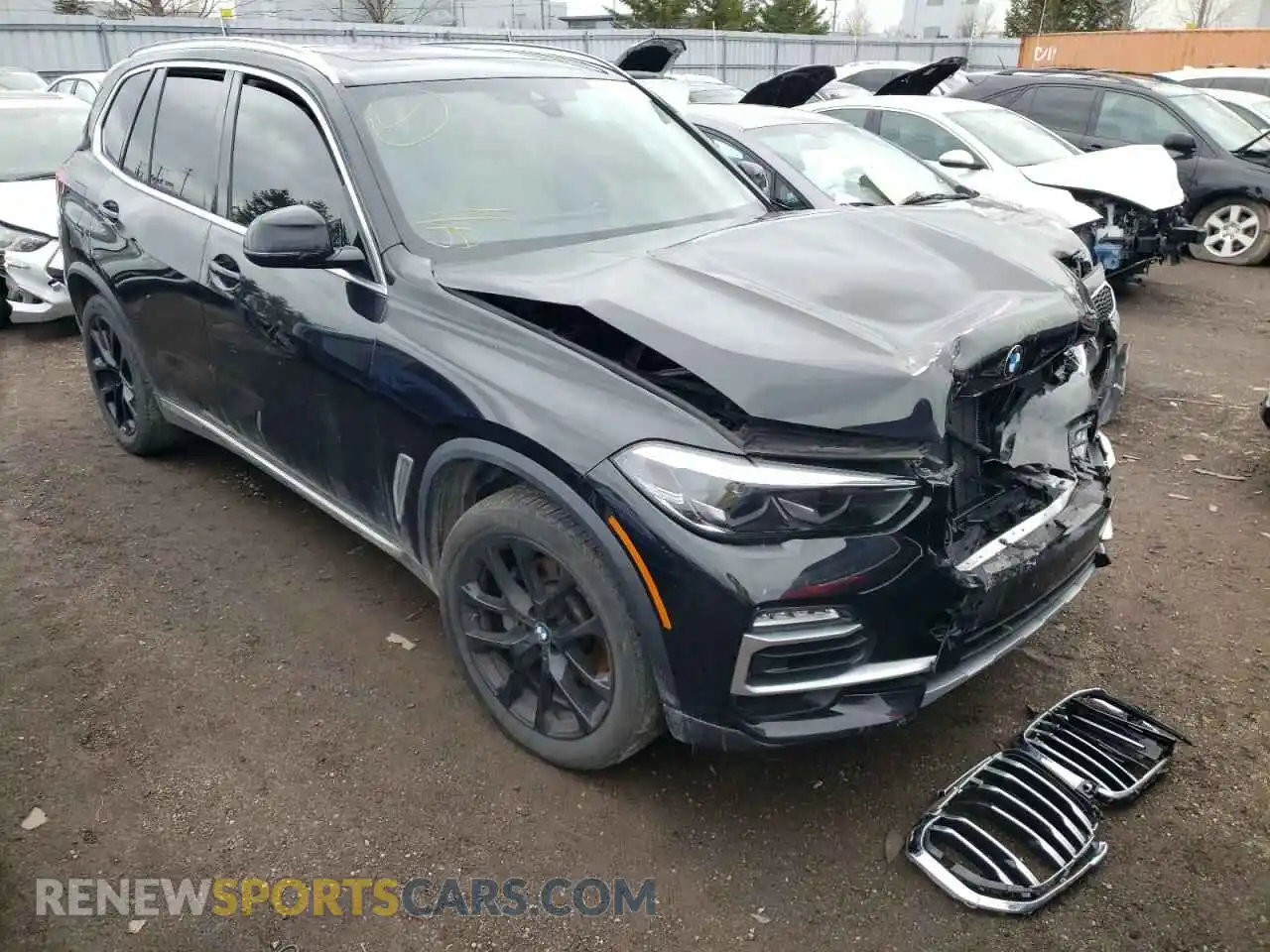 1 Photograph of a damaged car 5UXCR6C52KLL02550 BMW X5 2019