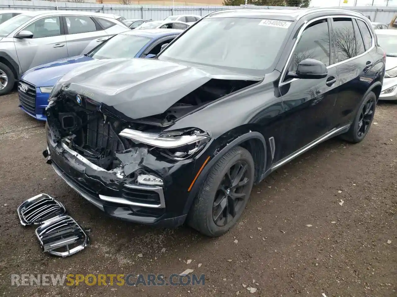 2 Photograph of a damaged car 5UXCR6C52KLL02550 BMW X5 2019