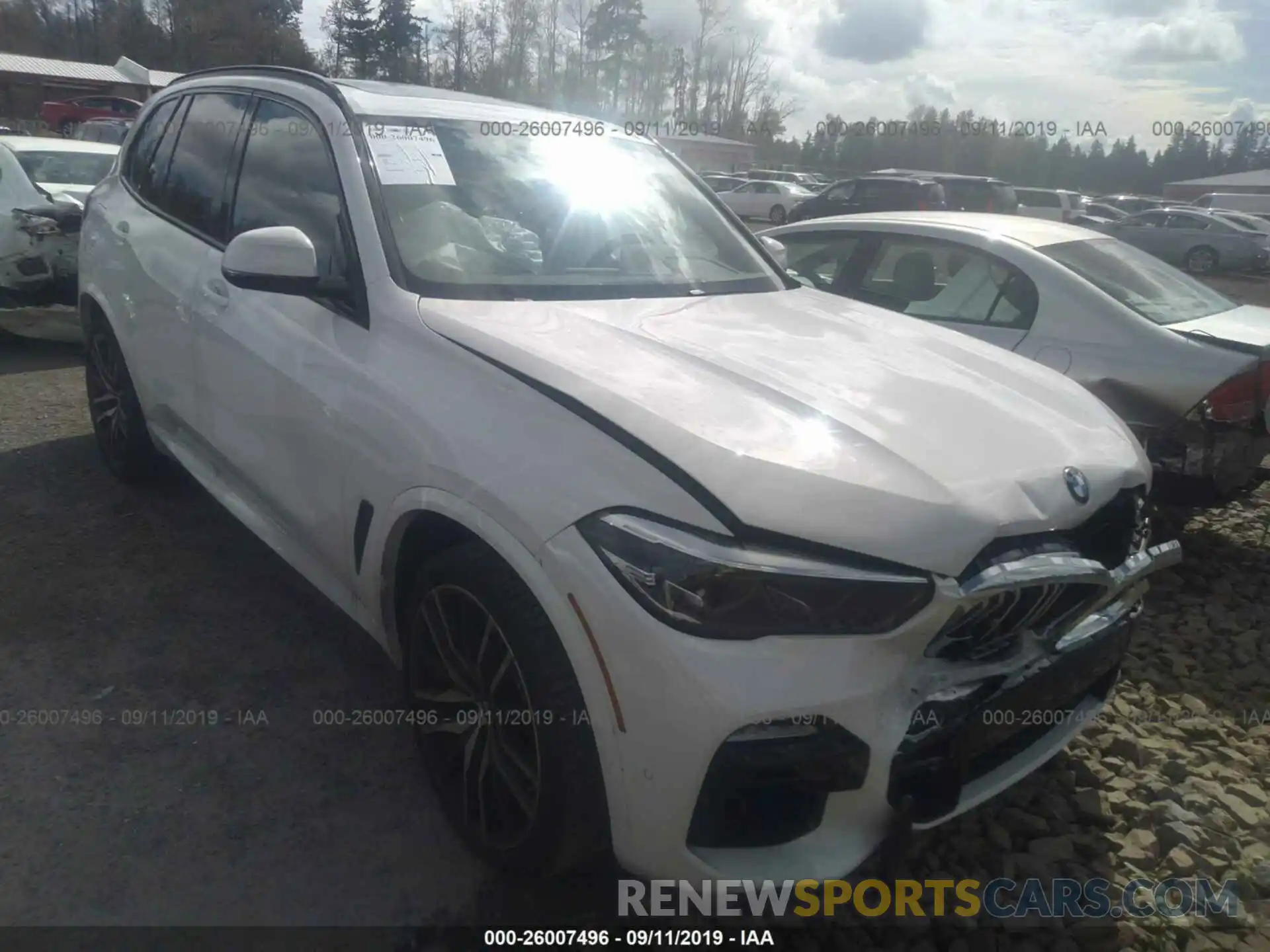 1 Photograph of a damaged car 5UXCR6C52KLL03777 BMW X5 2019