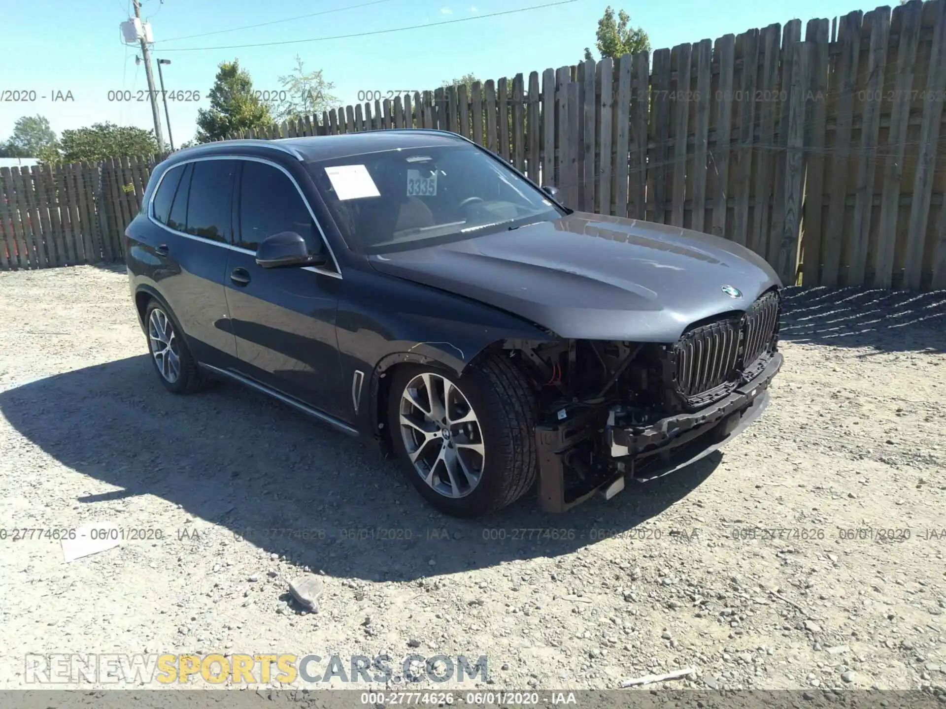 1 Photograph of a damaged car 5UXCR6C52KLL25049 BMW X5 2019