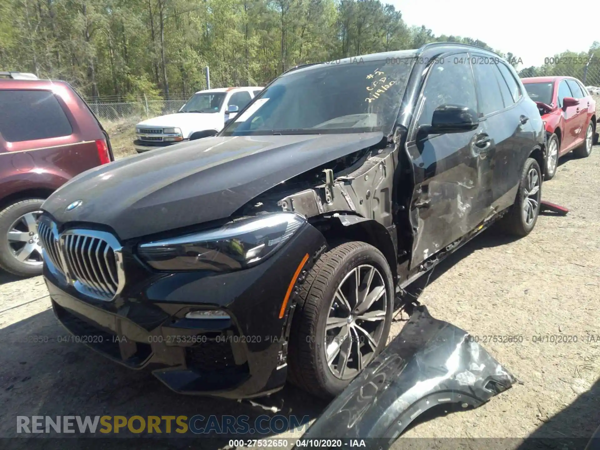 2 Photograph of a damaged car 5UXCR6C52KLL51862 BMW X5 2019