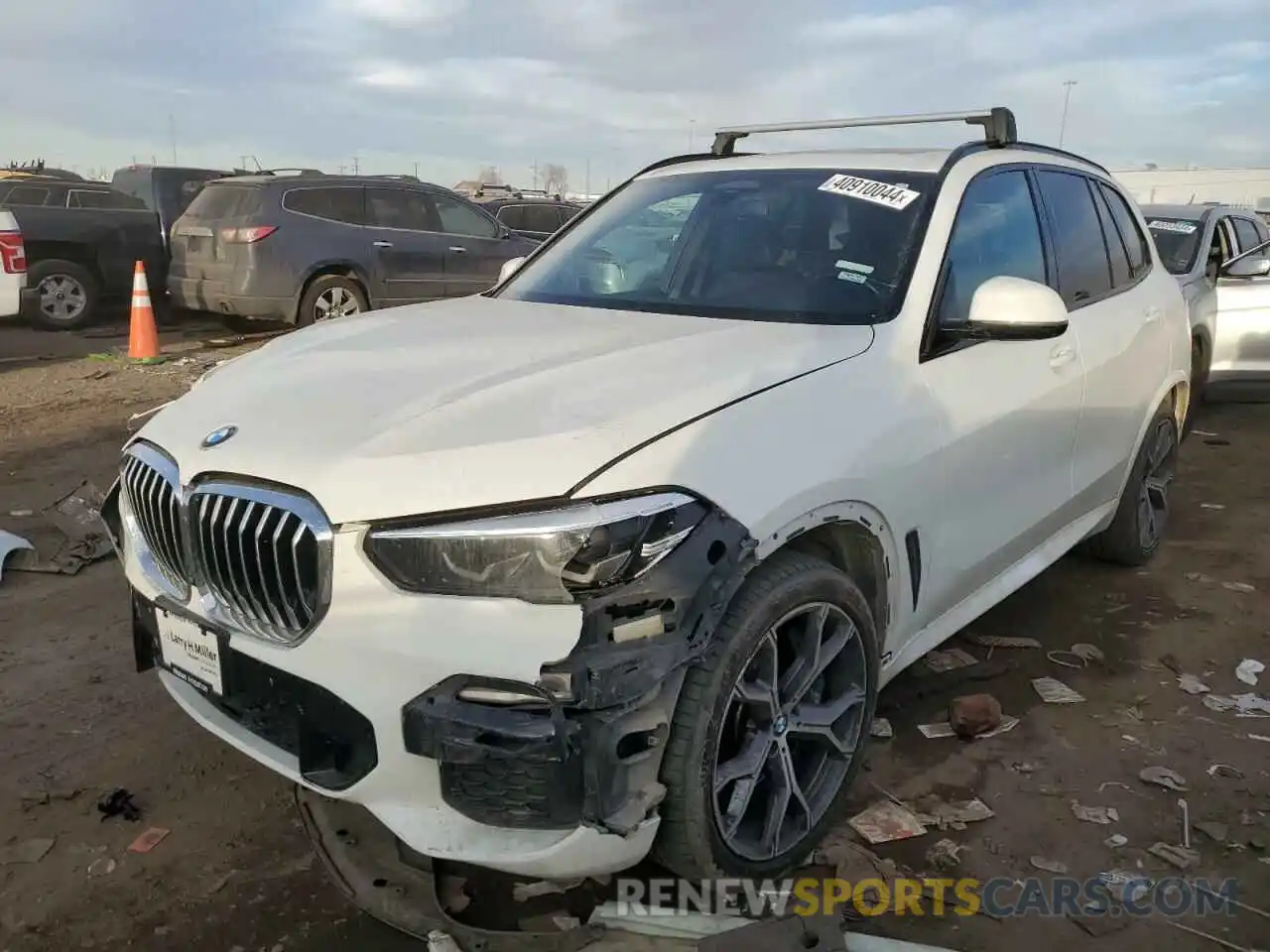 1 Photograph of a damaged car 5UXCR6C53KLK89291 BMW X5 2019