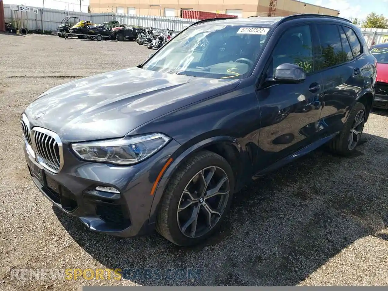 2 Photograph of a damaged car 5UXCR6C53KLL09815 BMW X5 2019