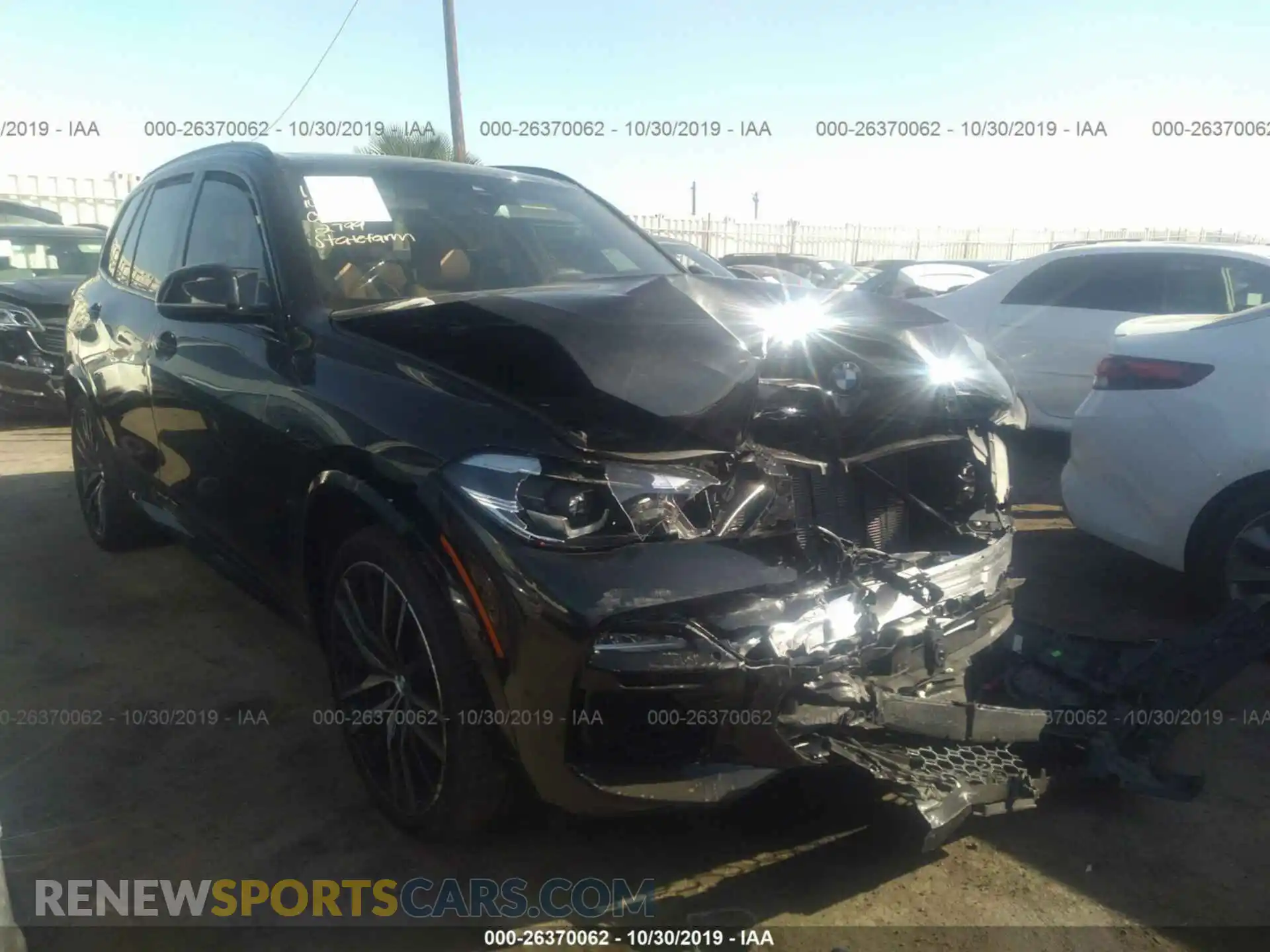 1 Photograph of a damaged car 5UXCR6C53KLL60683 BMW X5 2019