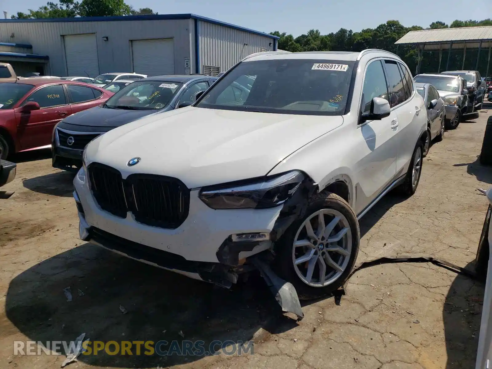 2 Photograph of a damaged car 5UXCR6C54KLK79269 BMW X5 2019
