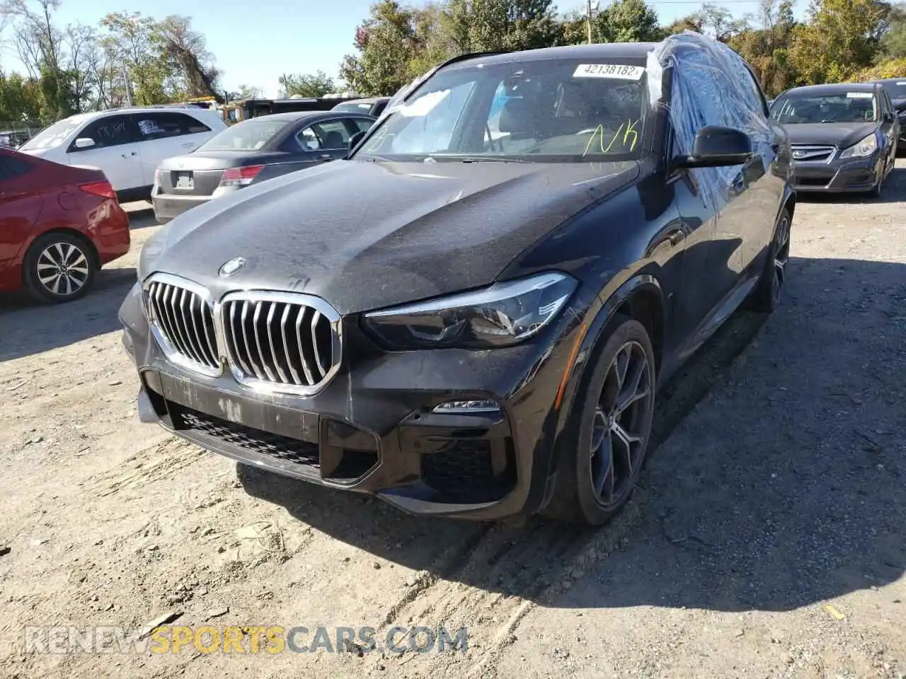 2 Photograph of a damaged car 5UXCR6C54KLK79496 BMW X5 2019