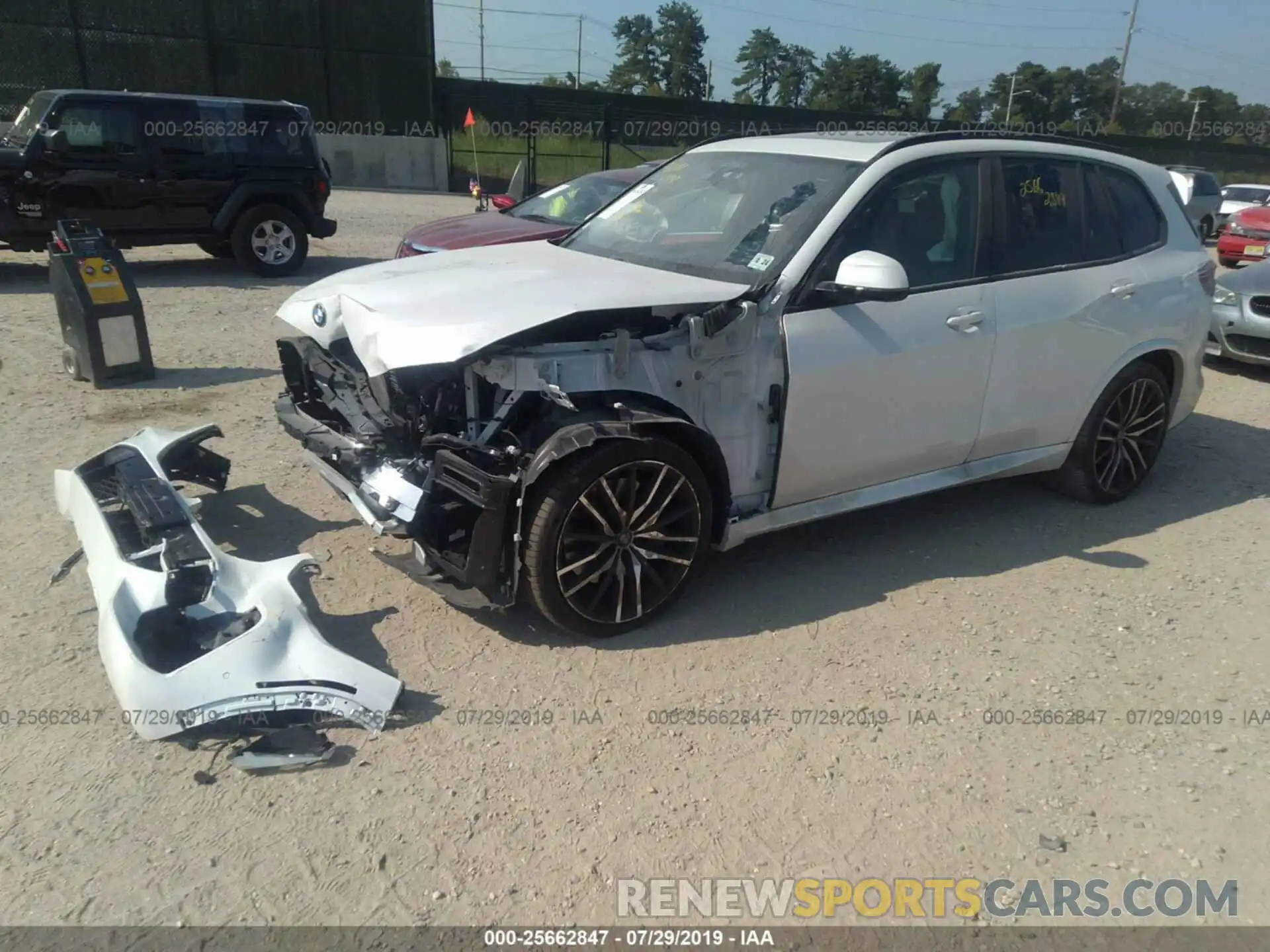 2 Photograph of a damaged car 5UXCR6C54KLL08012 BMW X5 2019