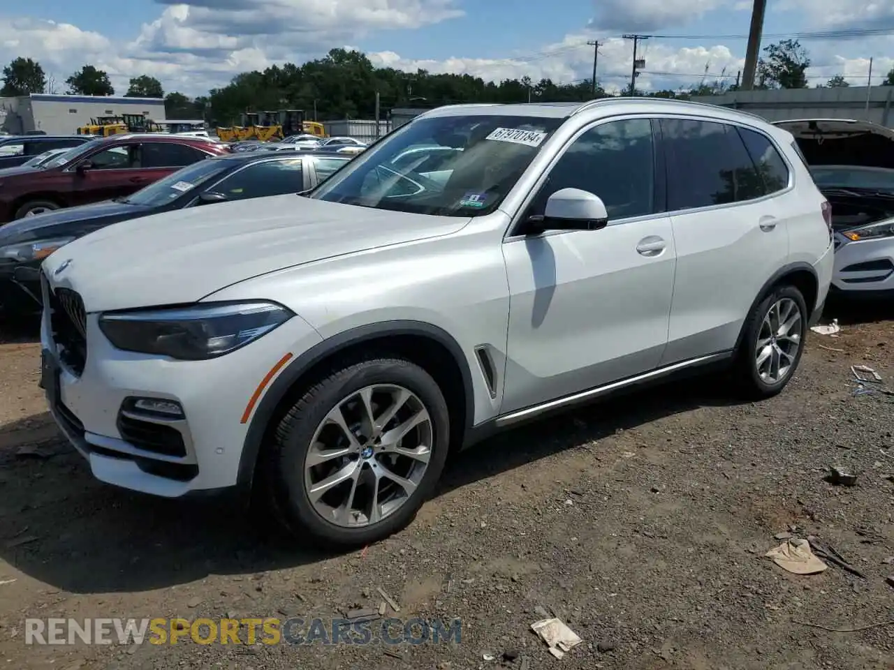 1 Photograph of a damaged car 5UXCR6C54KLL10231 BMW X5 2019