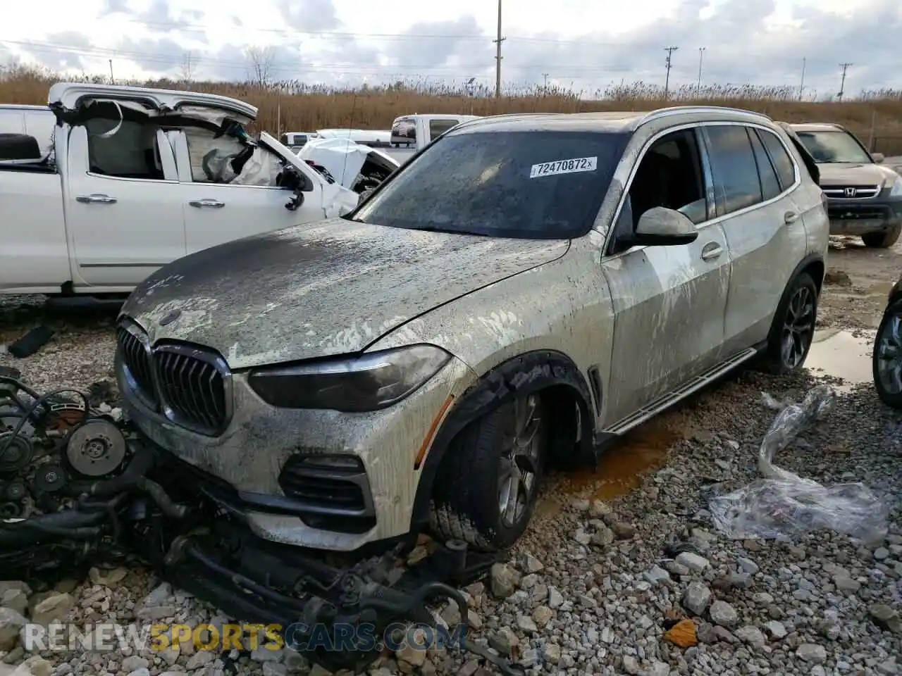 1 Photograph of a damaged car 5UXCR6C54KLL10861 BMW X5 2019