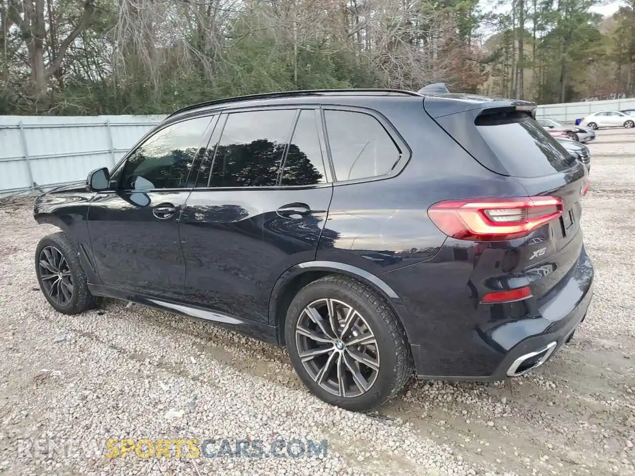 2 fotografías del automóvil dañado 5UXCR6C54KLL34514 BMW X5 2019