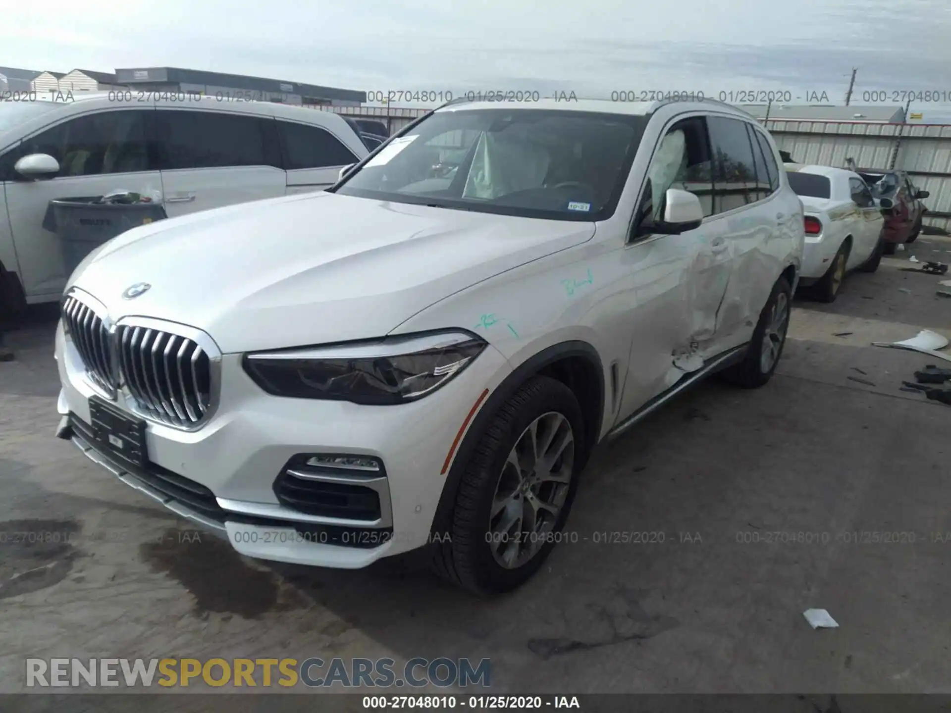 2 Photograph of a damaged car 5UXCR6C54KLL36795 BMW X5 2019