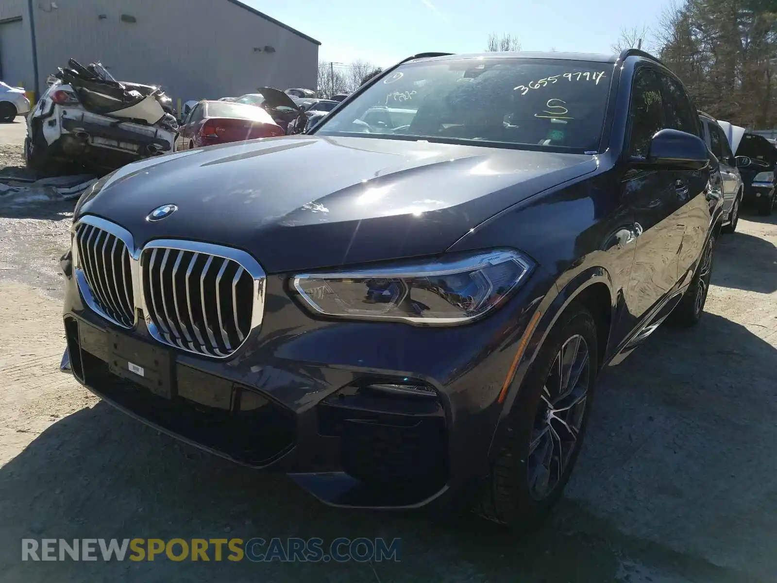 2 Photograph of a damaged car 5UXCR6C54KLL51202 BMW X5 2019