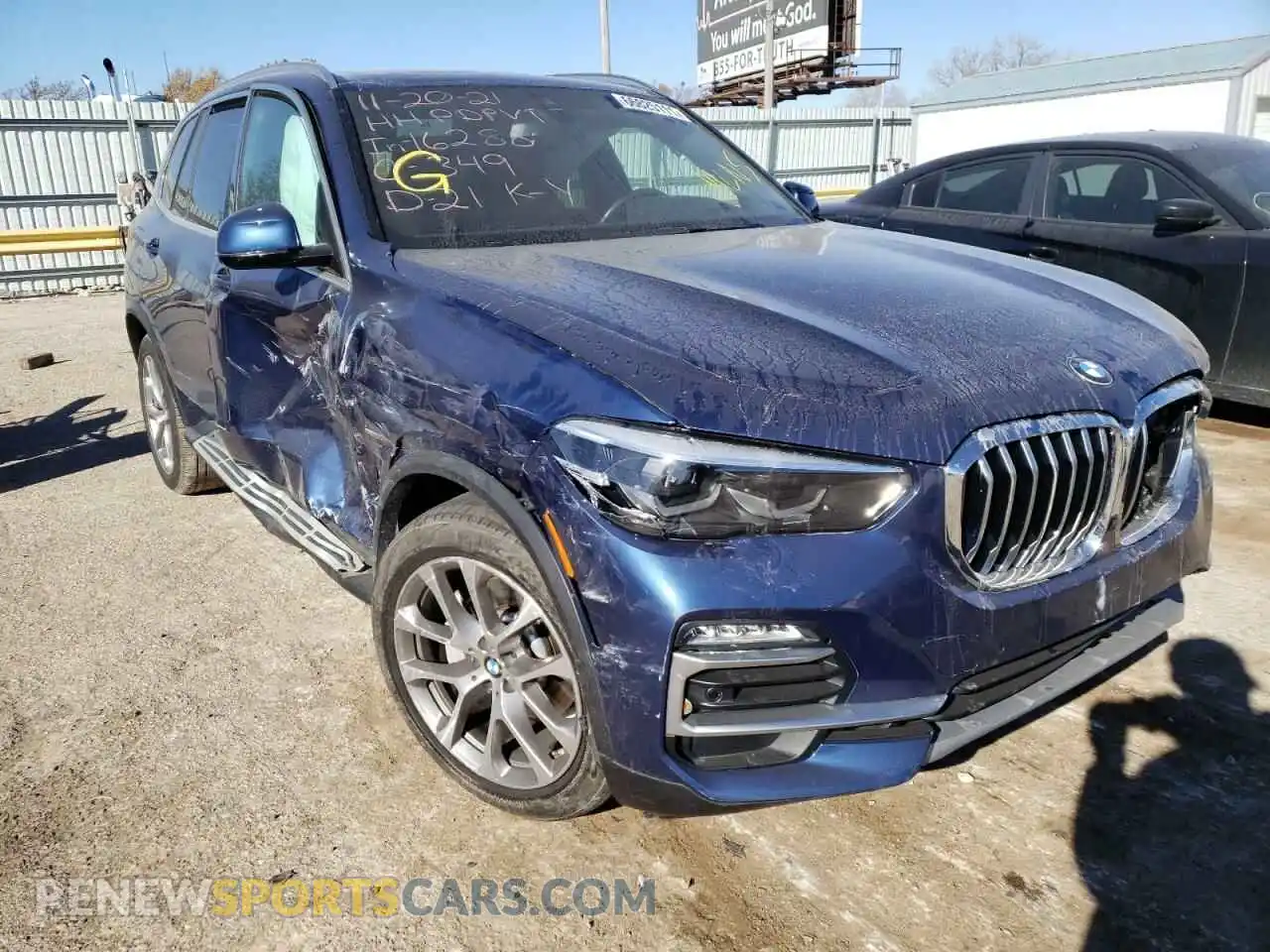1 fotografías del automóvil dañado 5UXCR6C55KLK80737 BMW X5 2019