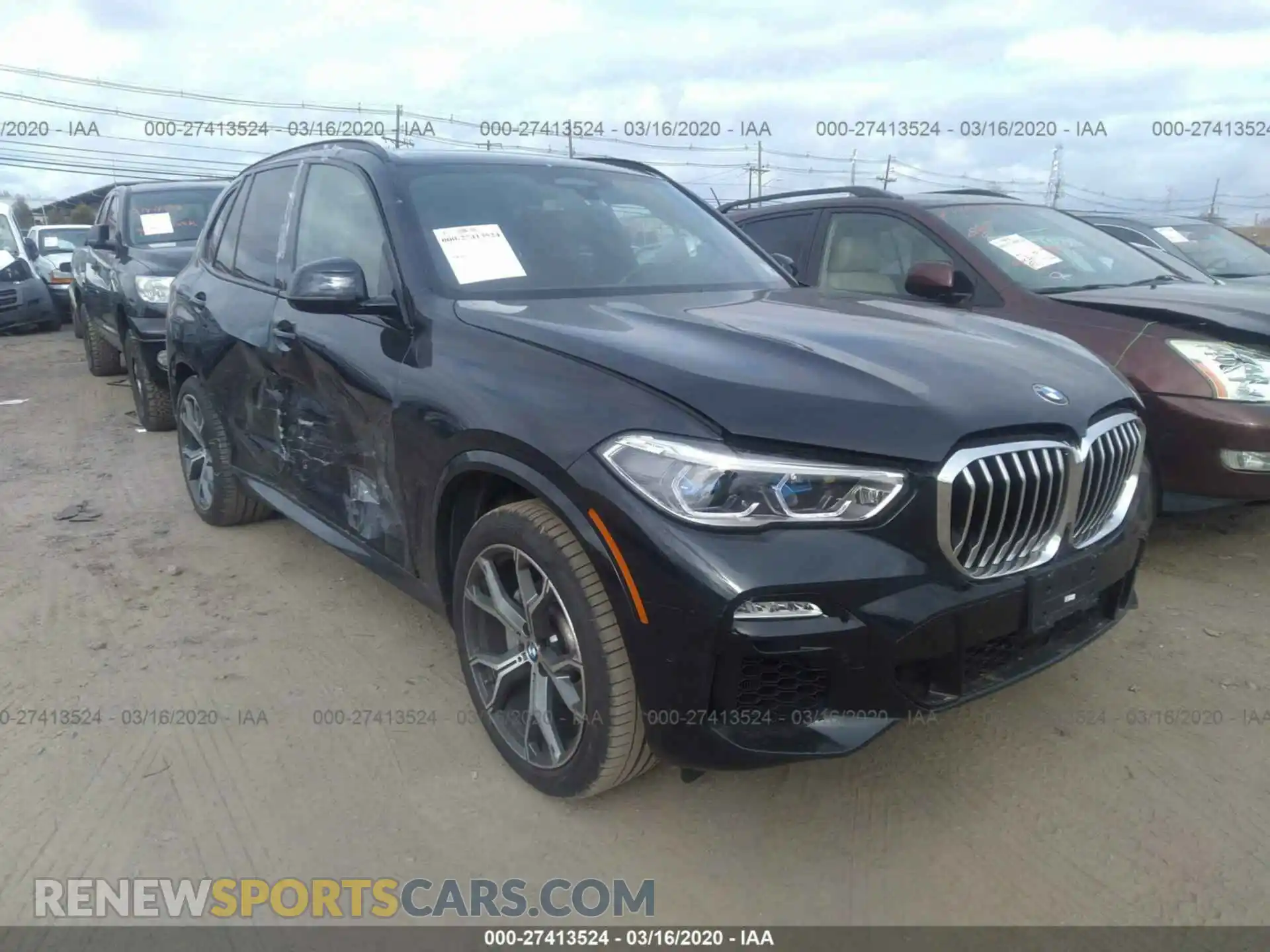 1 Photograph of a damaged car 5UXCR6C55KLL04454 BMW X5 2019