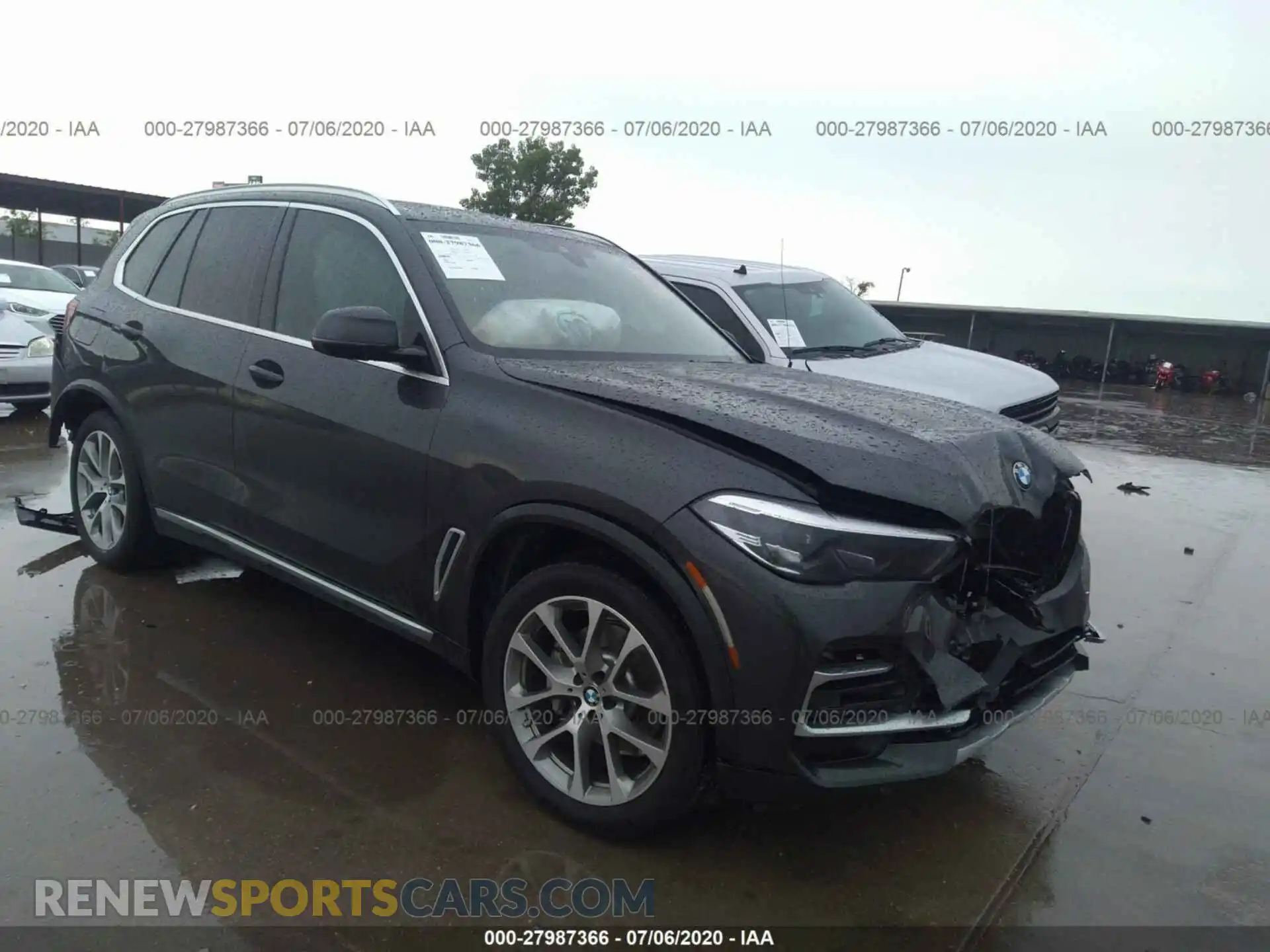 1 Photograph of a damaged car 5UXCR6C55KLL35154 BMW X5 2019