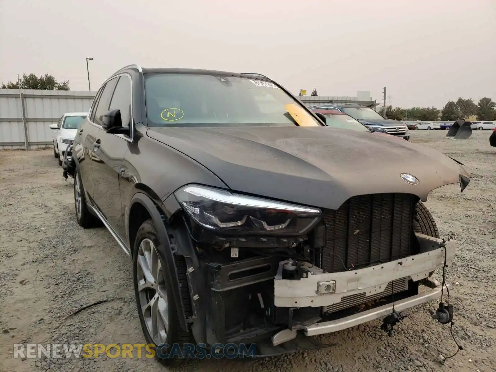 1 Photograph of a damaged car 5UXCR6C55KLL60295 BMW X5 2019