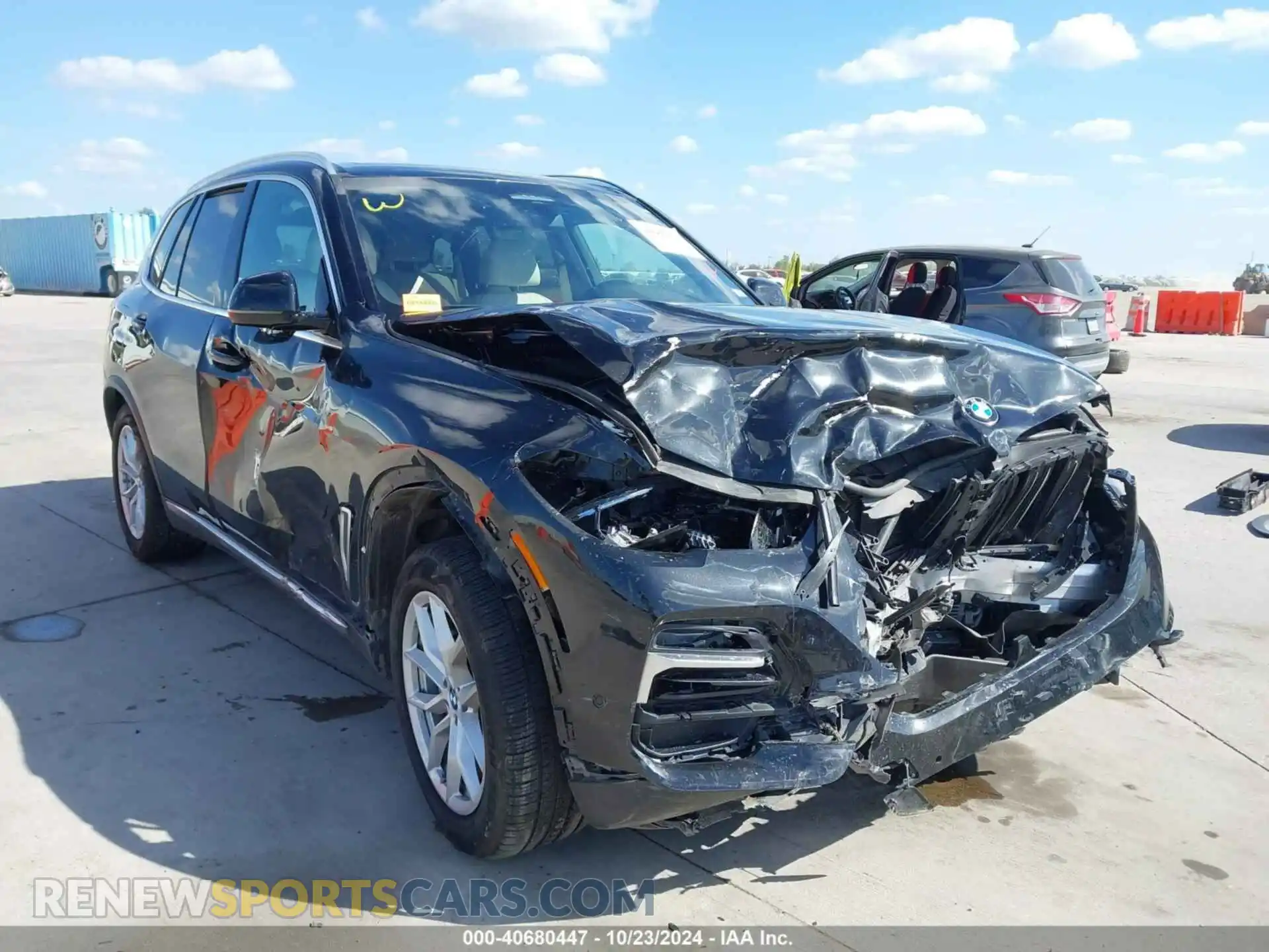 1 Photograph of a damaged car 5UXCR6C56KLK83775 BMW X5 2019