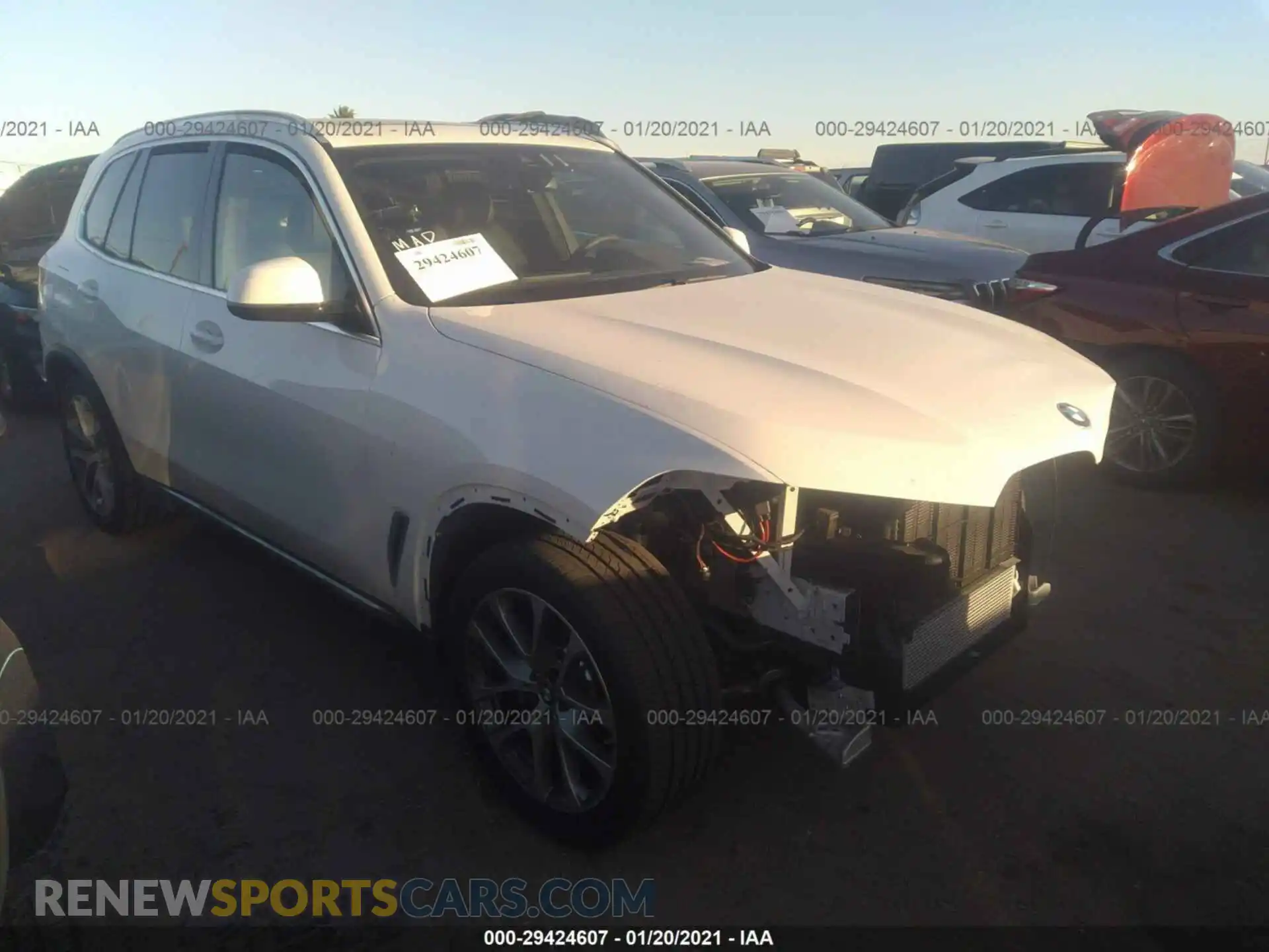 1 Photograph of a damaged car 5UXCR6C56KLL09775 BMW X5 2019