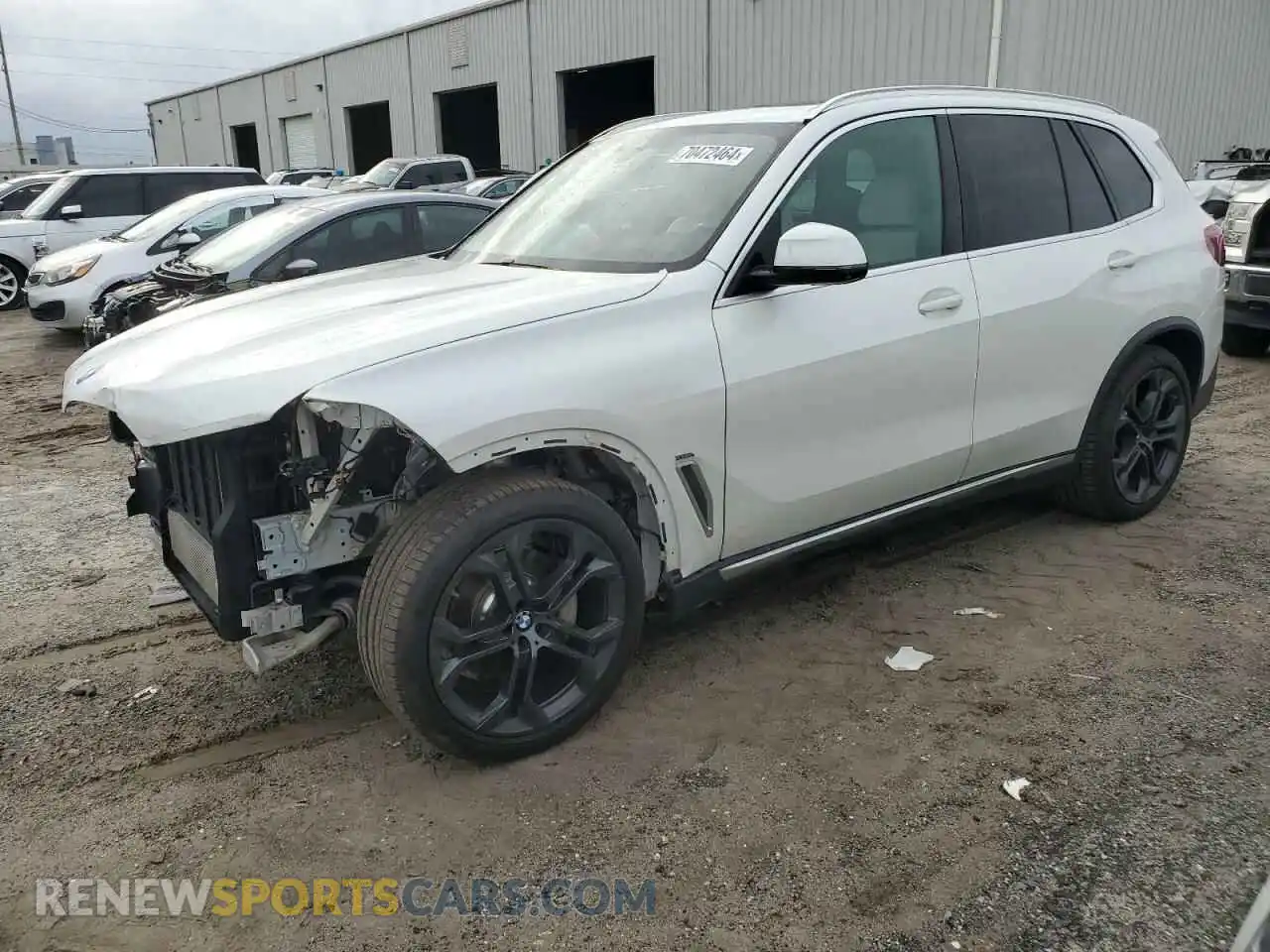 1 Photograph of a damaged car 5UXCR6C56KLL13518 BMW X5 2019