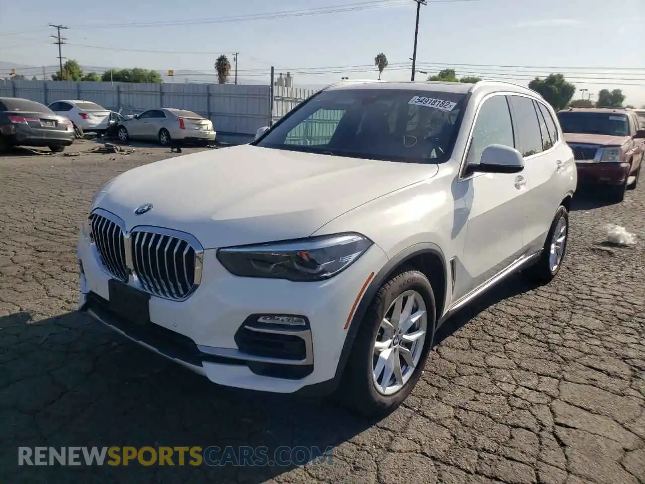 2 Photograph of a damaged car 5UXCR6C56KLL25734 BMW X5 2019
