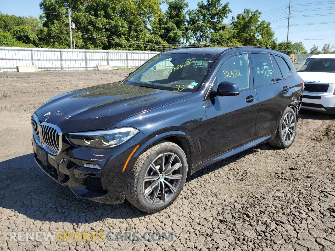 2 Photograph of a damaged car 5UXCR6C56KLL27161 BMW X5 2019