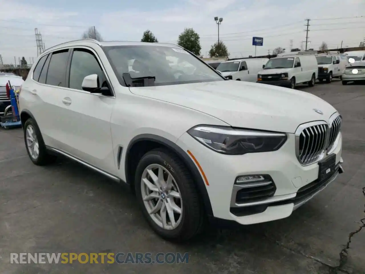1 Photograph of a damaged car 5UXCR6C56KLL52142 BMW X5 2019