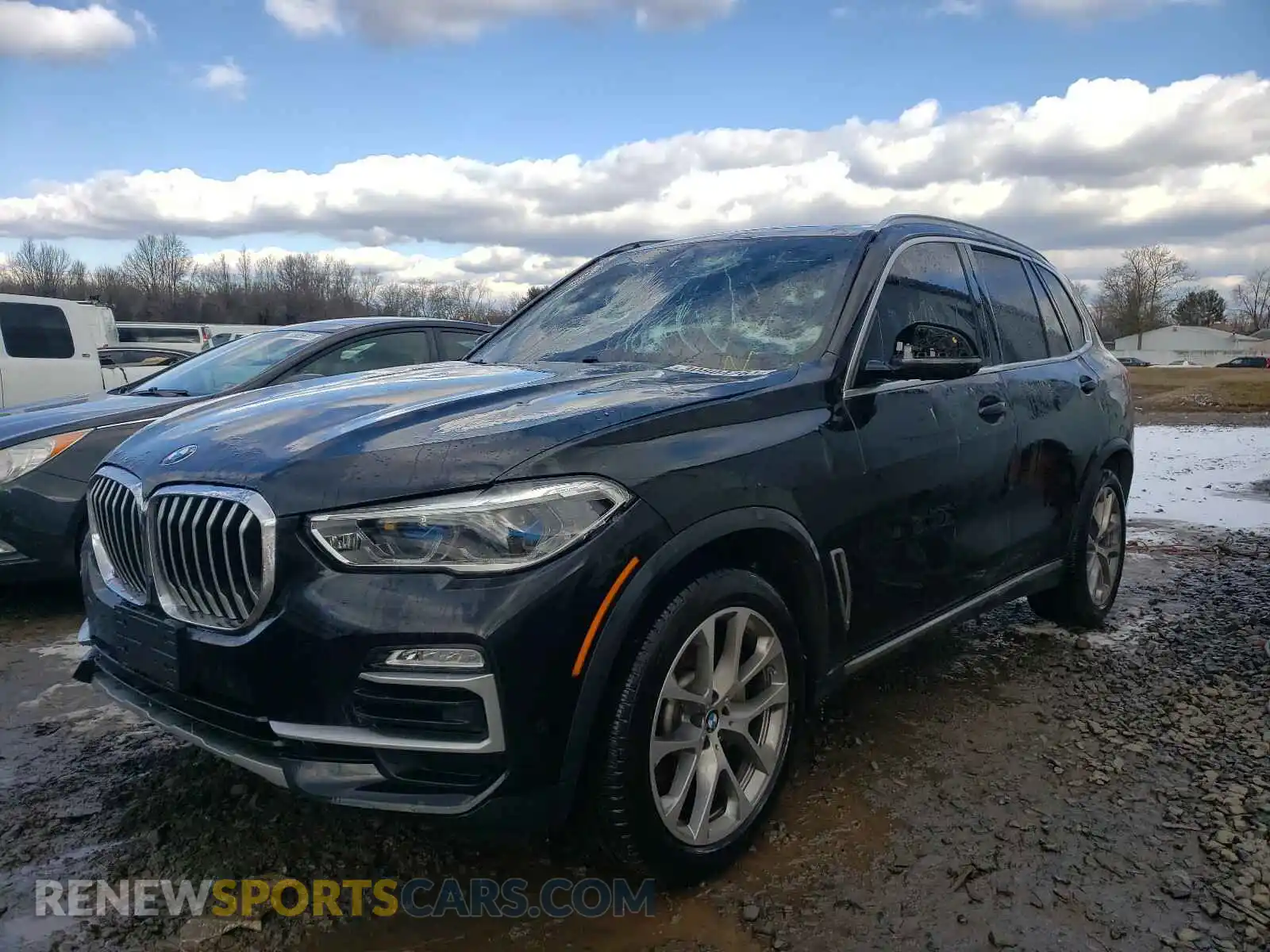 2 Photograph of a damaged car 5UXCR6C57KLB12374 BMW X5 2019