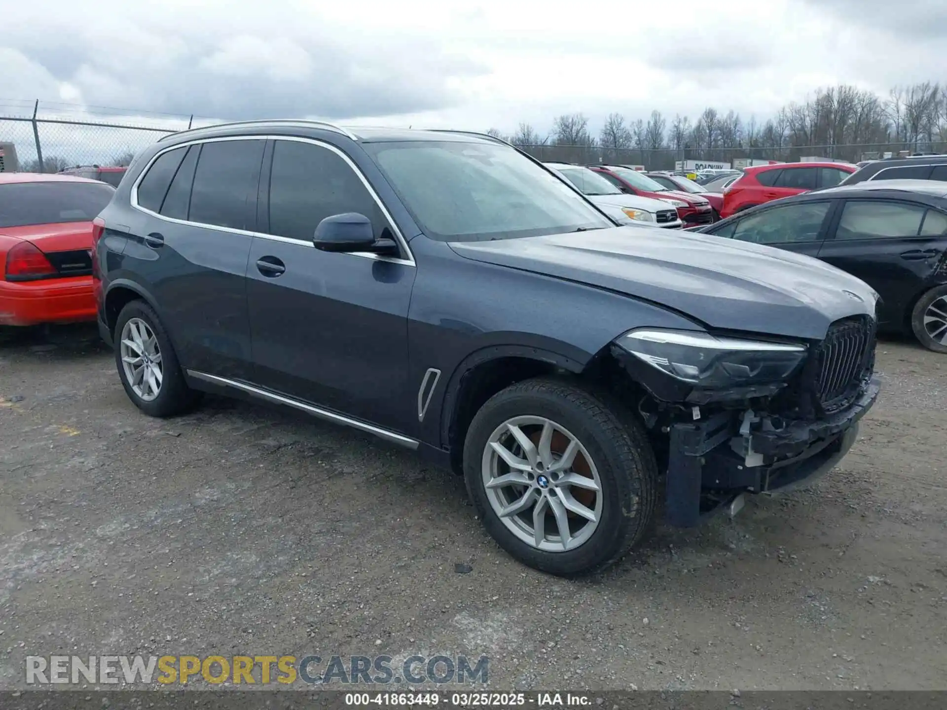 1 Photograph of a damaged car 5UXCR6C57KLL09249 BMW X5 2019