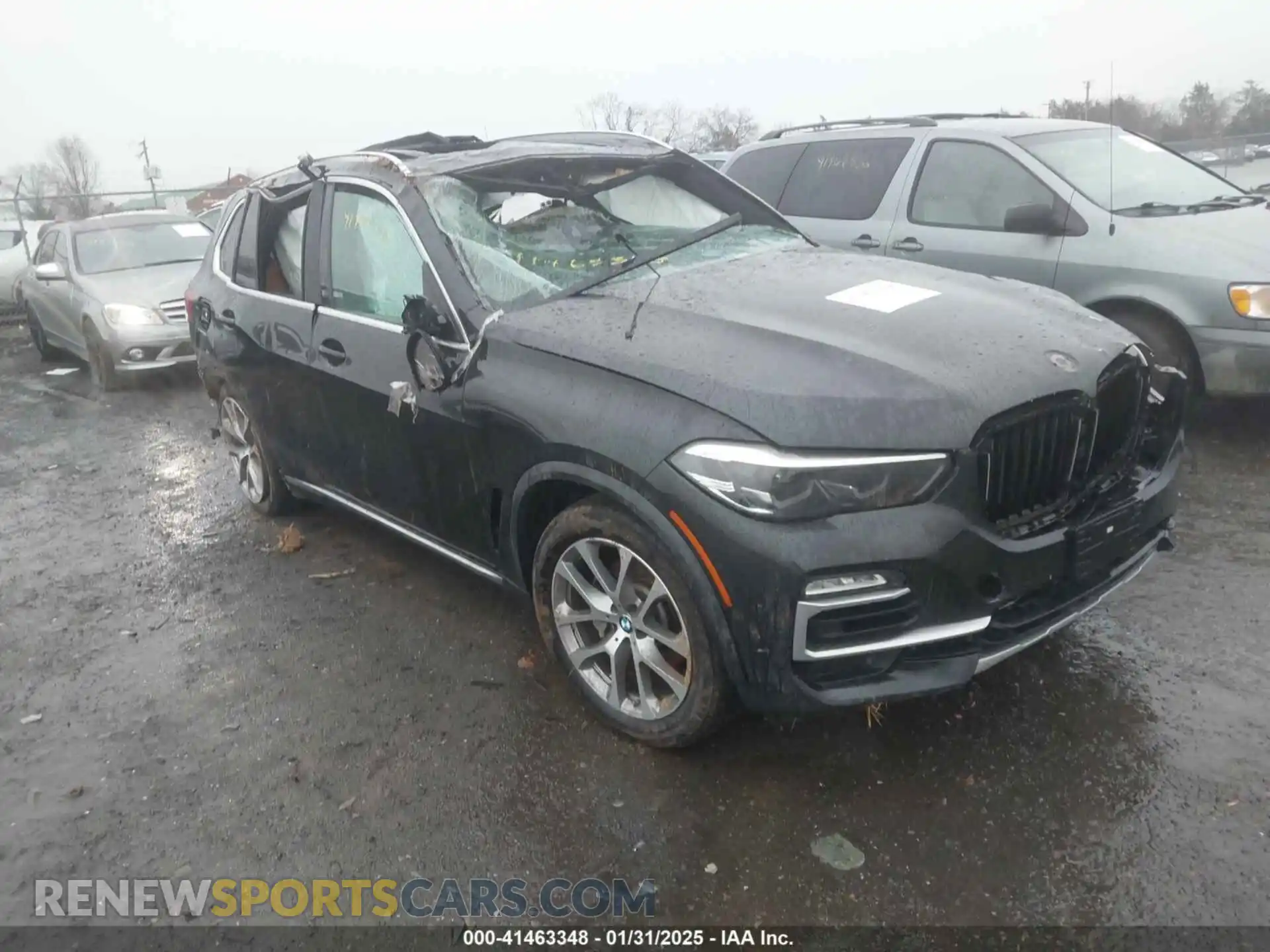 1 Photograph of a damaged car 5UXCR6C57KLL12460 BMW X5 2019