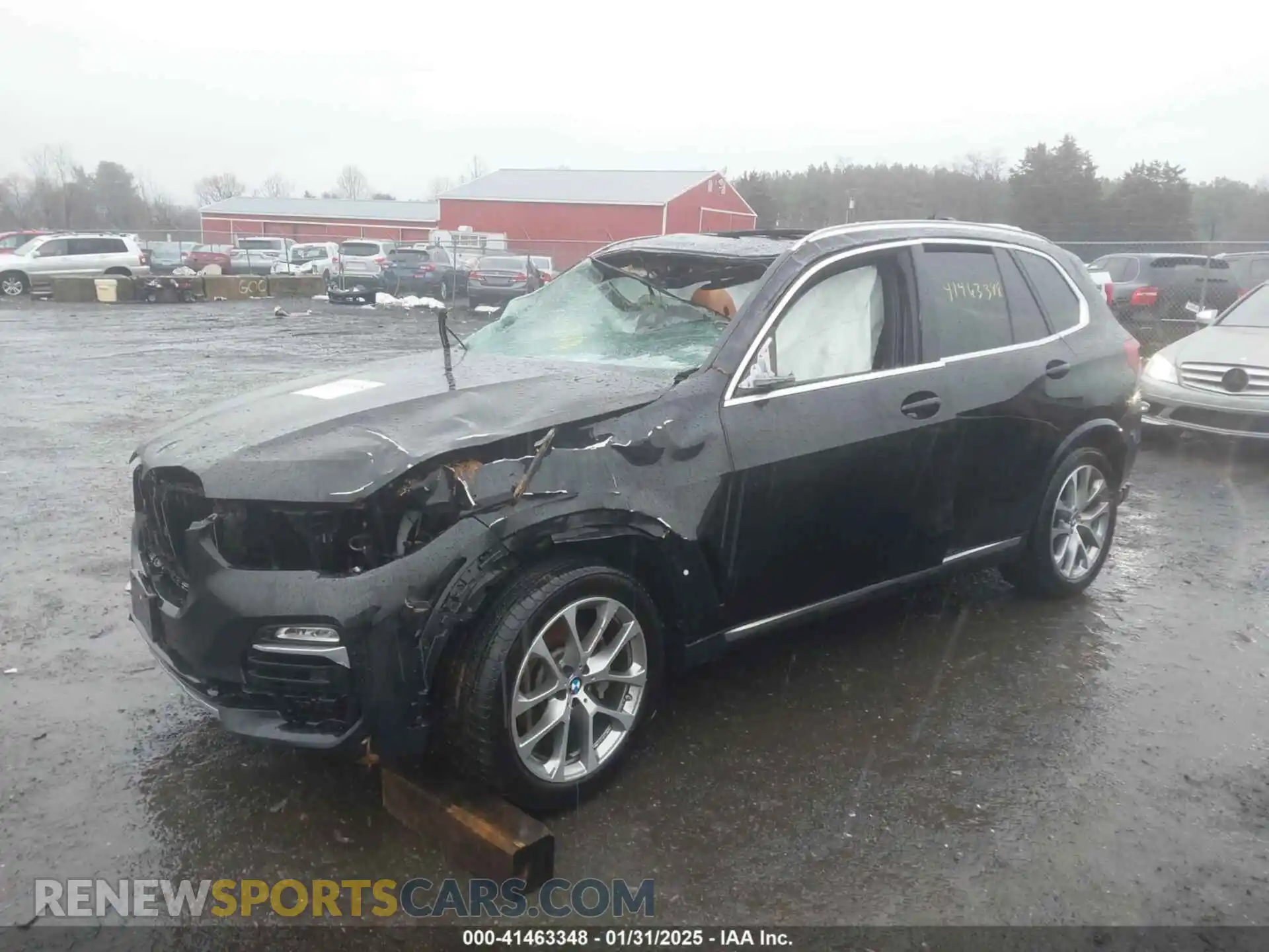 2 Photograph of a damaged car 5UXCR6C57KLL12460 BMW X5 2019