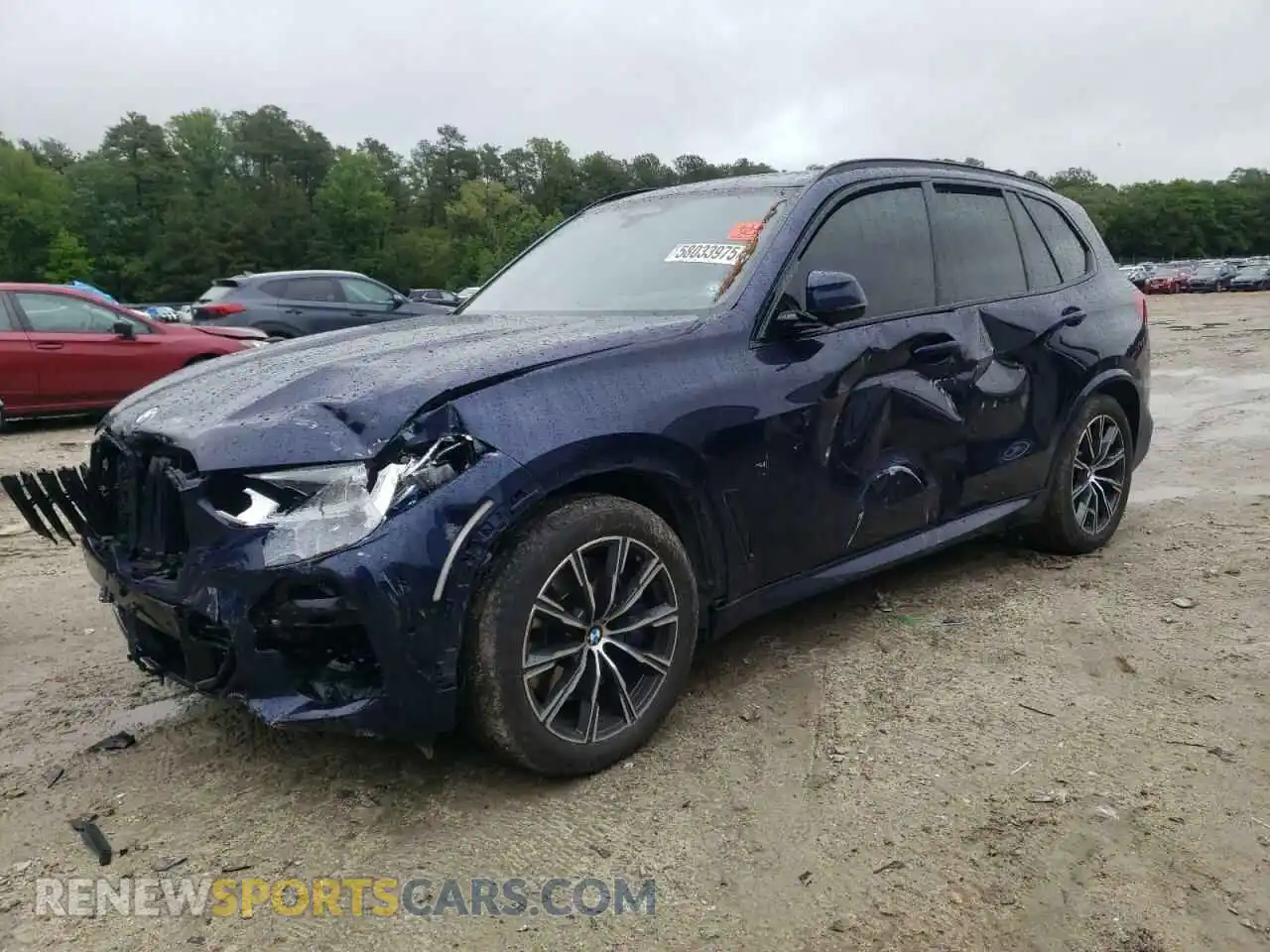 1 Photograph of a damaged car 5UXCR6C57KLL40419 BMW X5 2019