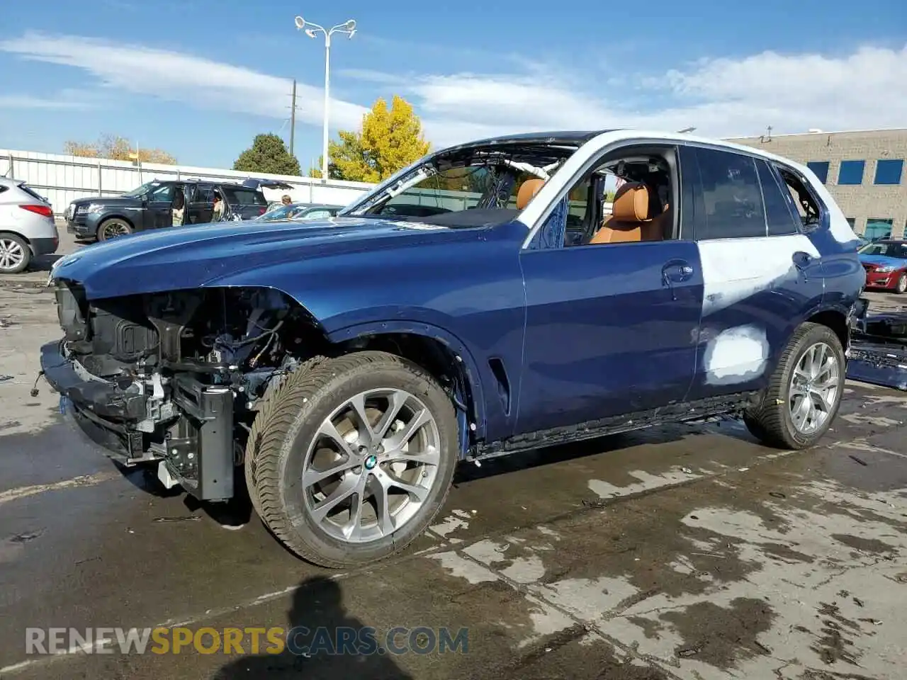 1 Photograph of a damaged car 5UXCR6C57KLL62193 BMW X5 2019
