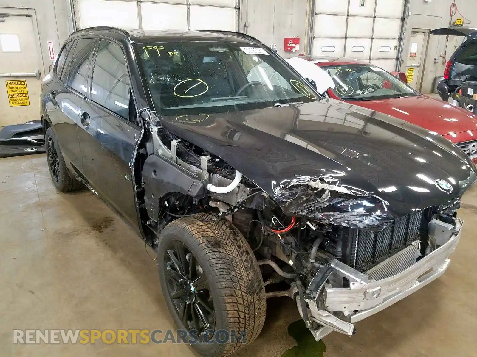 1 Photograph of a damaged car 5UXCR6C57KLL62954 BMW X5 2019