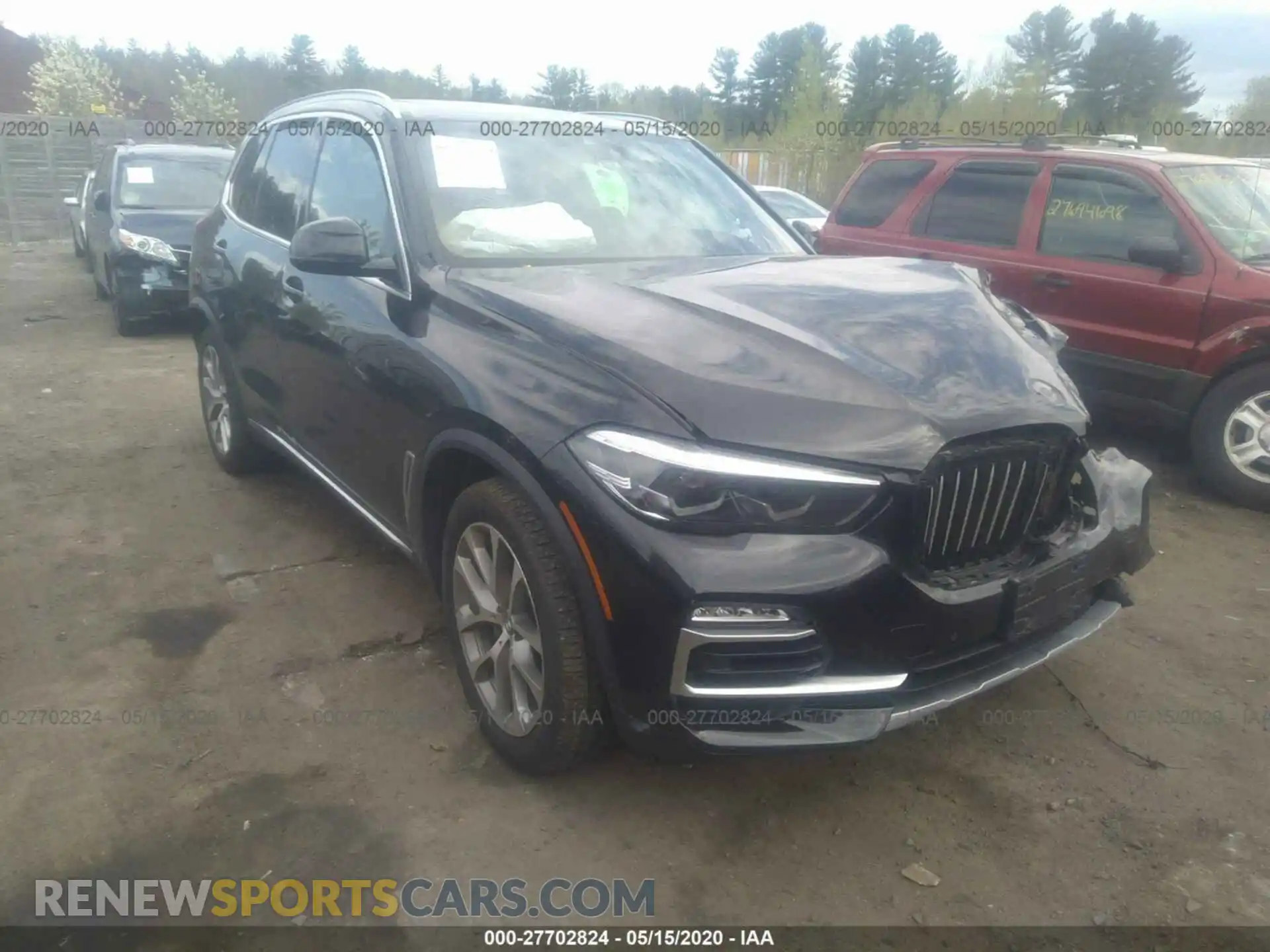 1 Photograph of a damaged car 5UXCR6C58KLL00625 BMW X5 2019