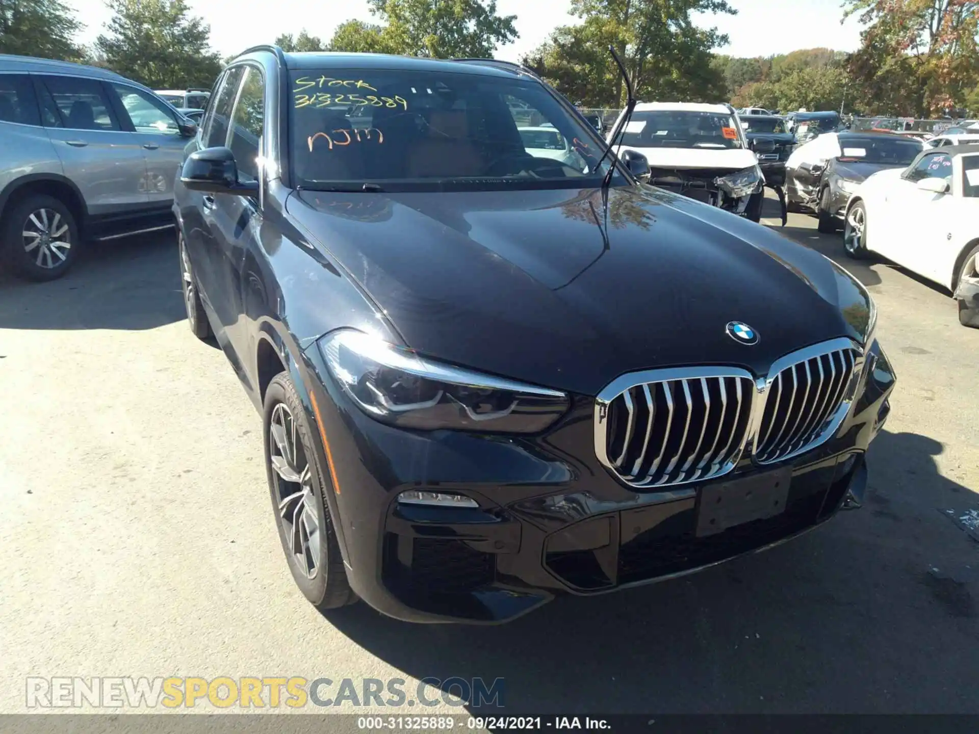 1 Photograph of a damaged car 5UXCR6C58KLL02858 BMW X5 2019