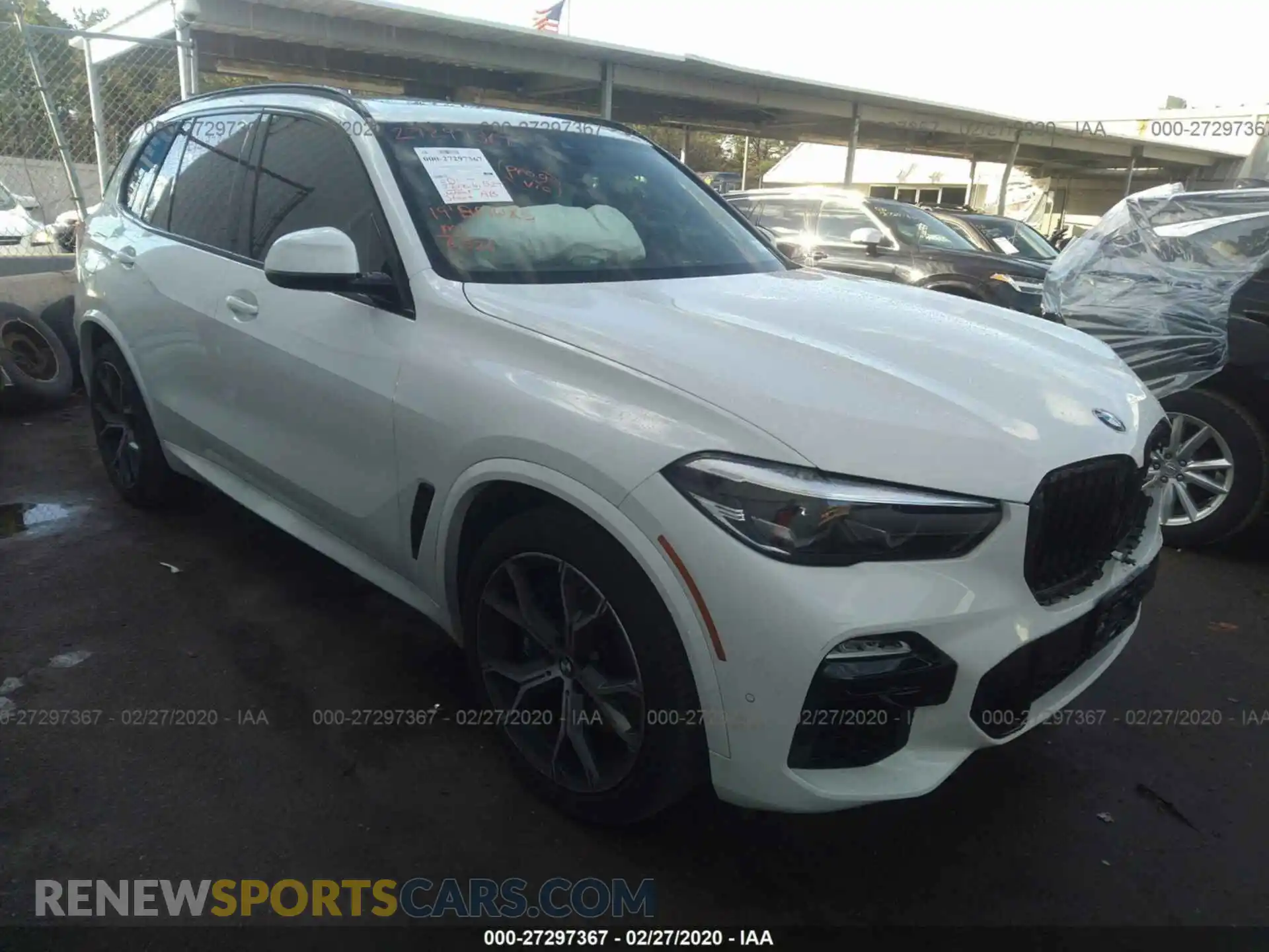 1 Photograph of a damaged car 5UXCR6C58KLL09518 BMW X5 2019