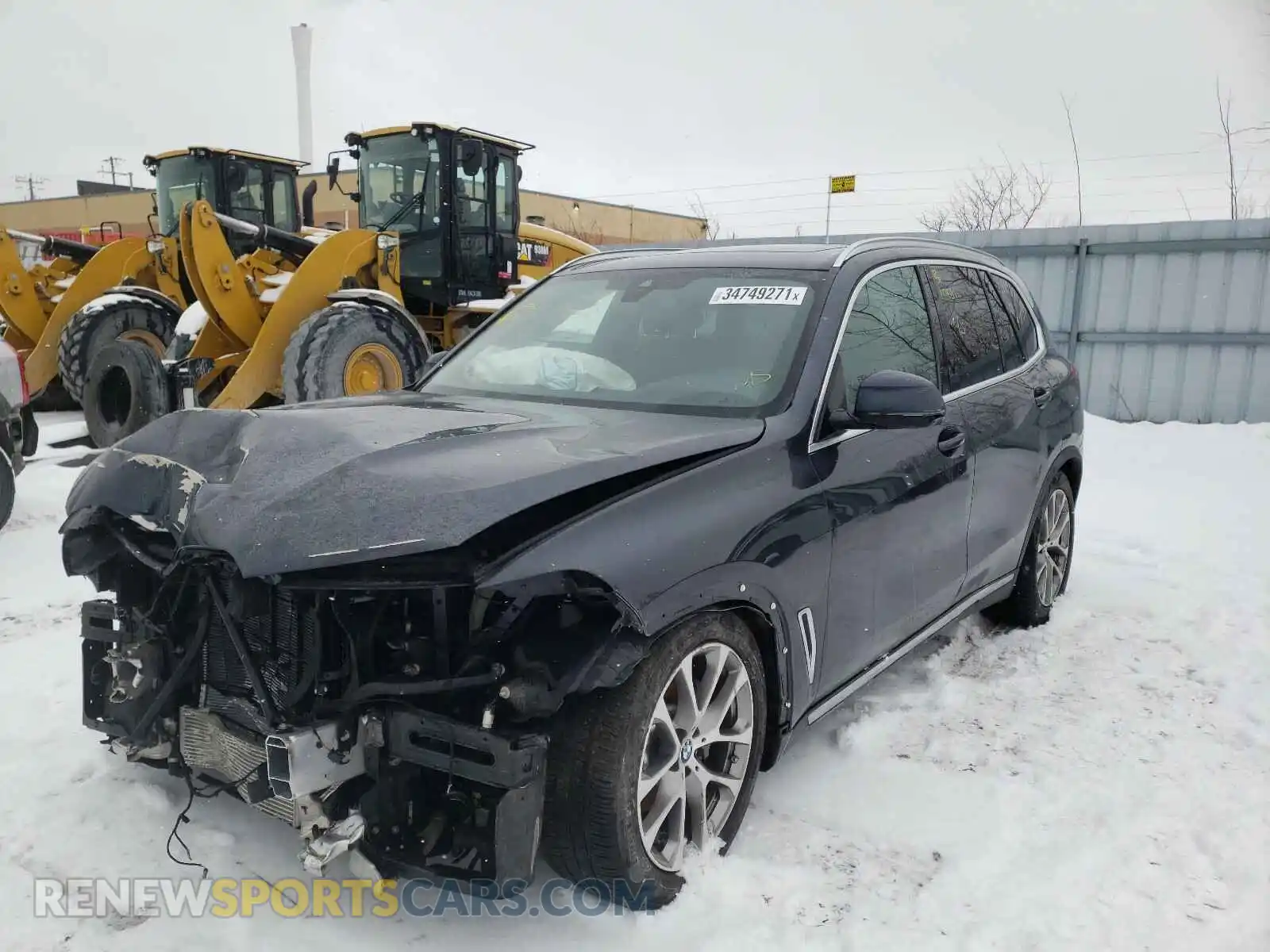 2 Photograph of a damaged car 5UXCR6C58KLL12922 BMW X5 2019