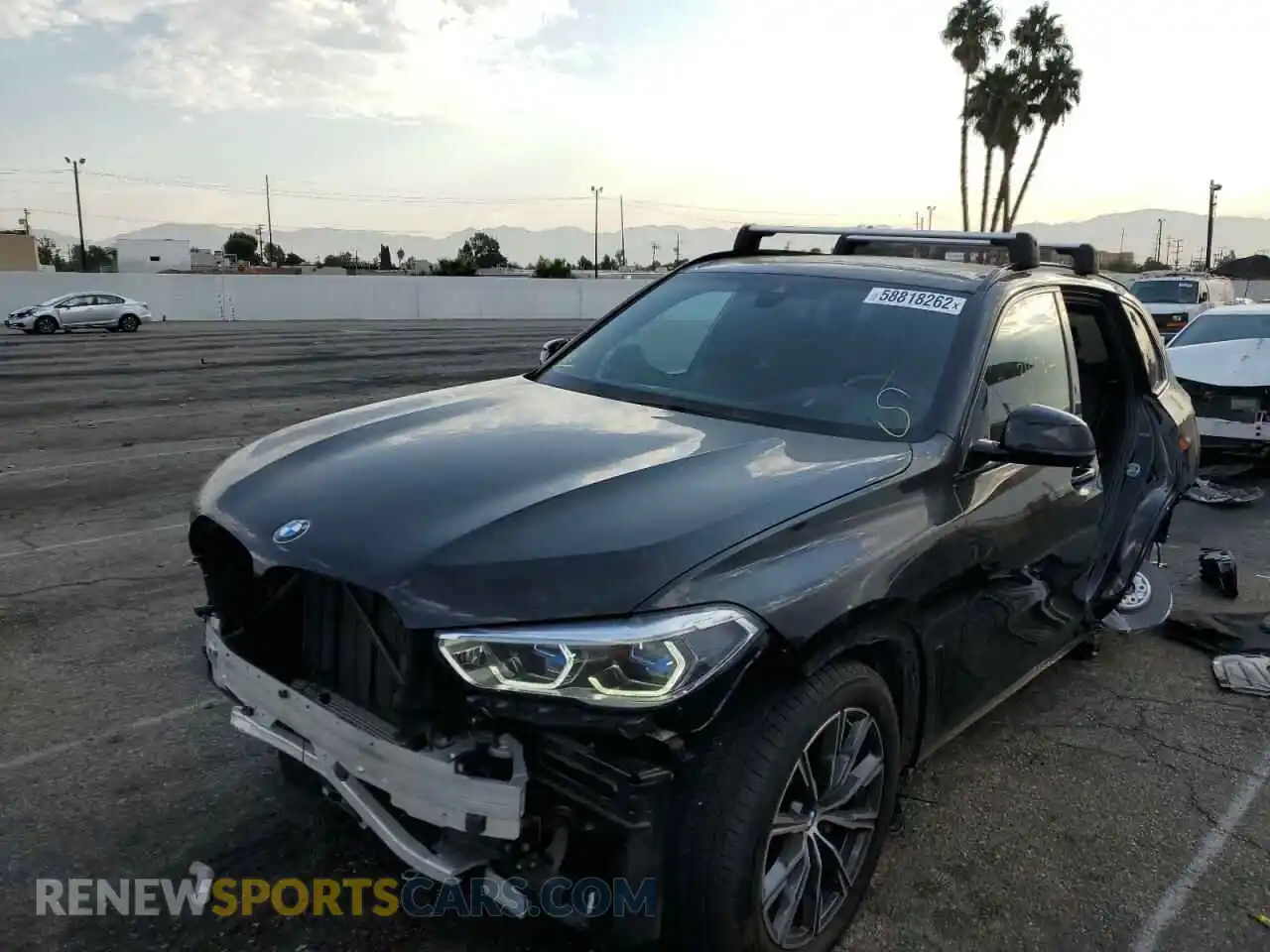 2 fotografías del automóvil dañado 5UXCR6C58KLL14475 BMW X5 2019