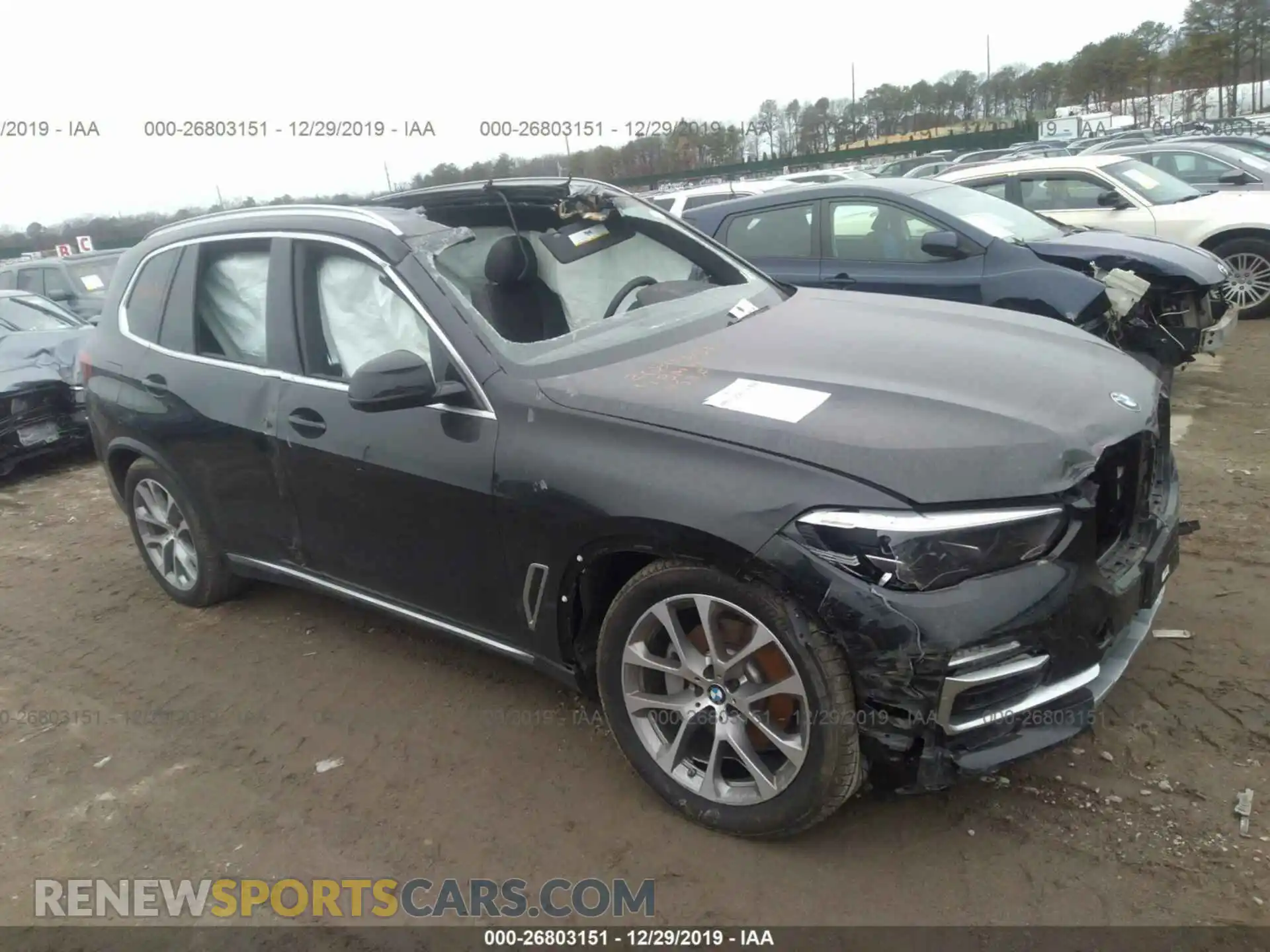 1 Photograph of a damaged car 5UXCR6C58KLL22091 BMW X5 2019