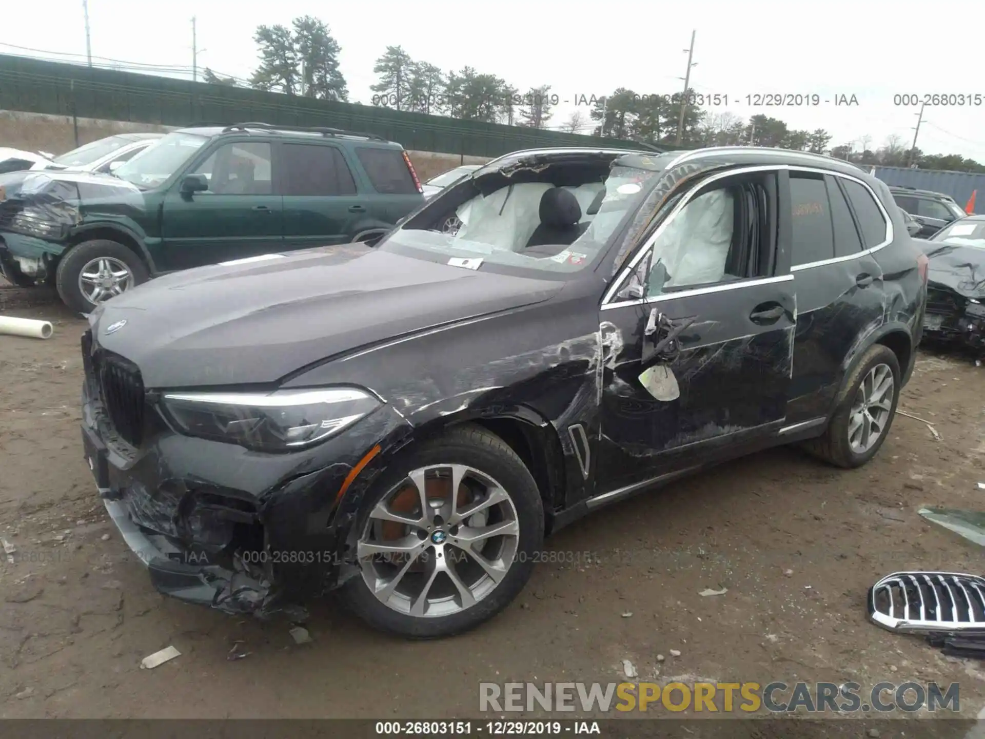 2 Photograph of a damaged car 5UXCR6C58KLL22091 BMW X5 2019