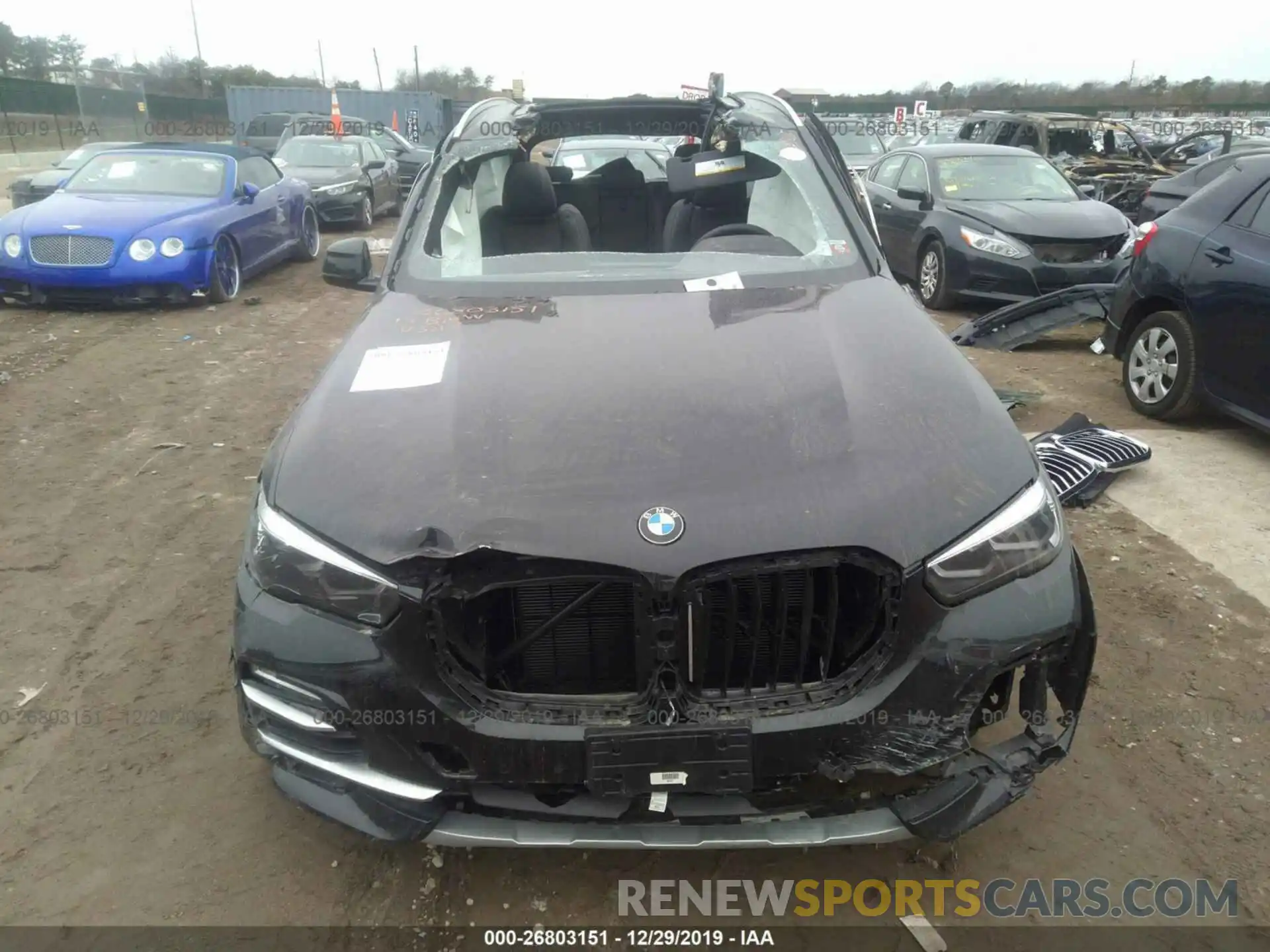 6 Photograph of a damaged car 5UXCR6C58KLL22091 BMW X5 2019