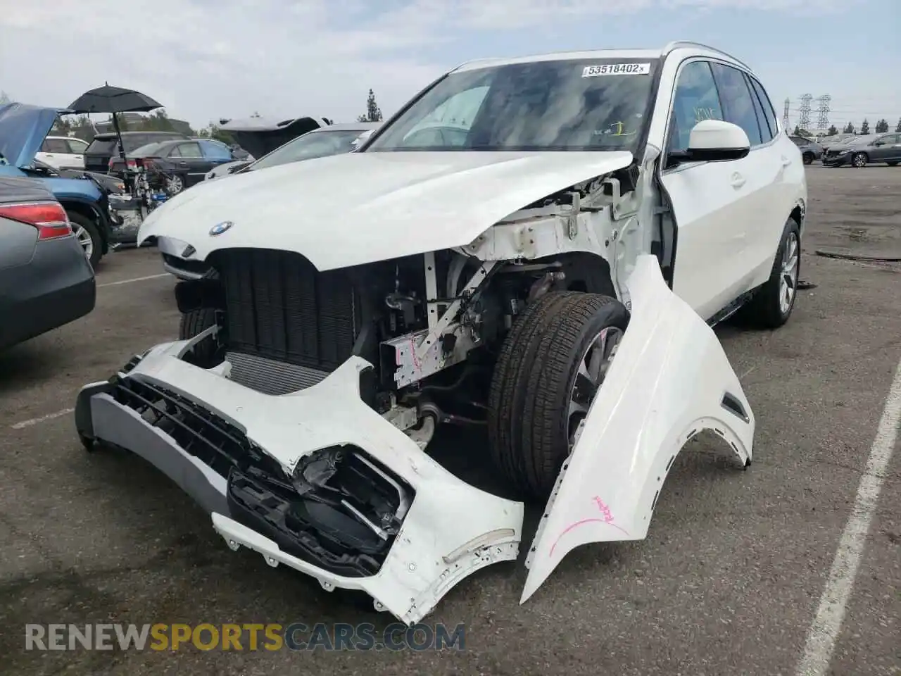 2 Photograph of a damaged car 5UXCR6C58KLL36203 BMW X5 2019