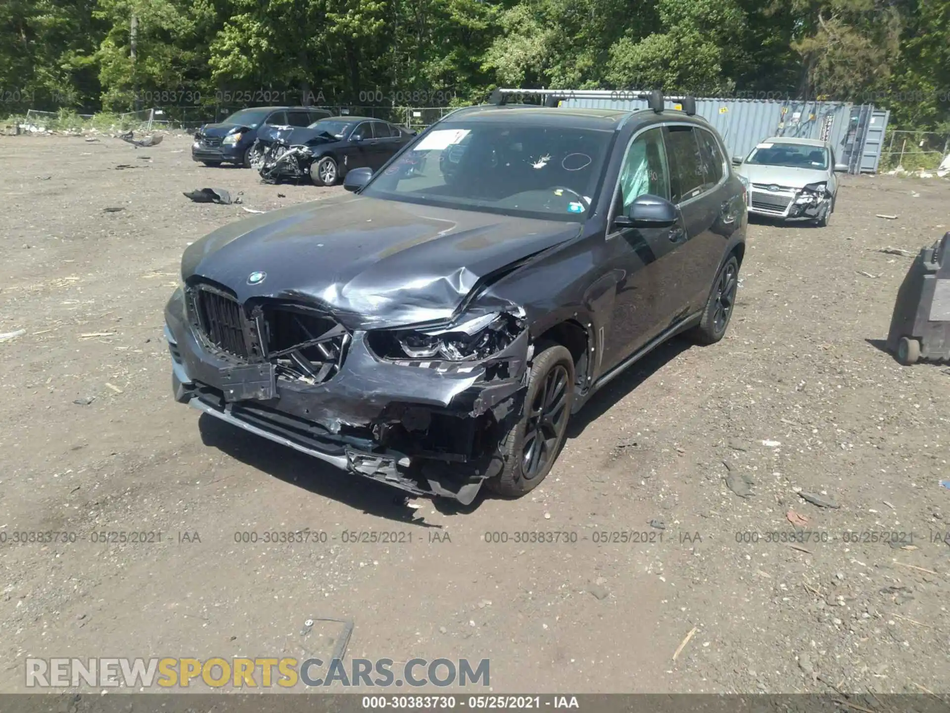 2 Photograph of a damaged car 5UXCR6C59KLL00942 BMW X5 2019
