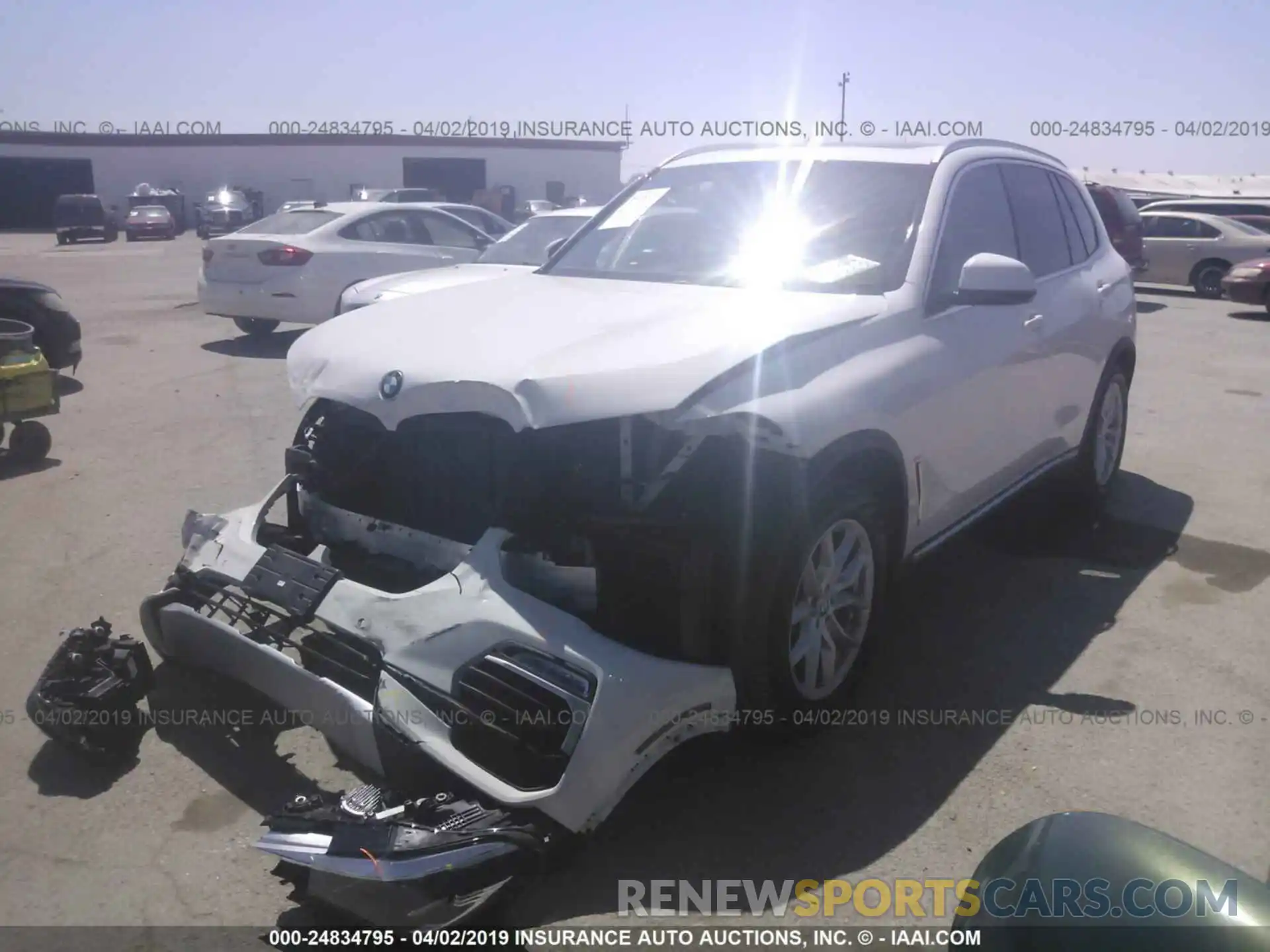 2 Photograph of a damaged car 5UXCR6C59KLL05624 BMW X5 2019