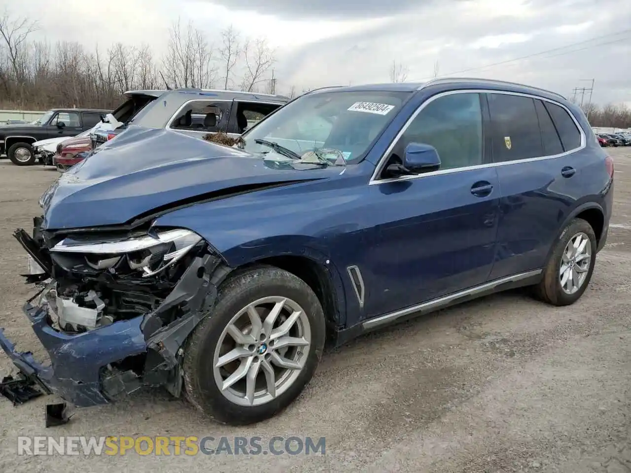 1 Photograph of a damaged car 5UXCR6C59KLL09012 BMW X5 2019