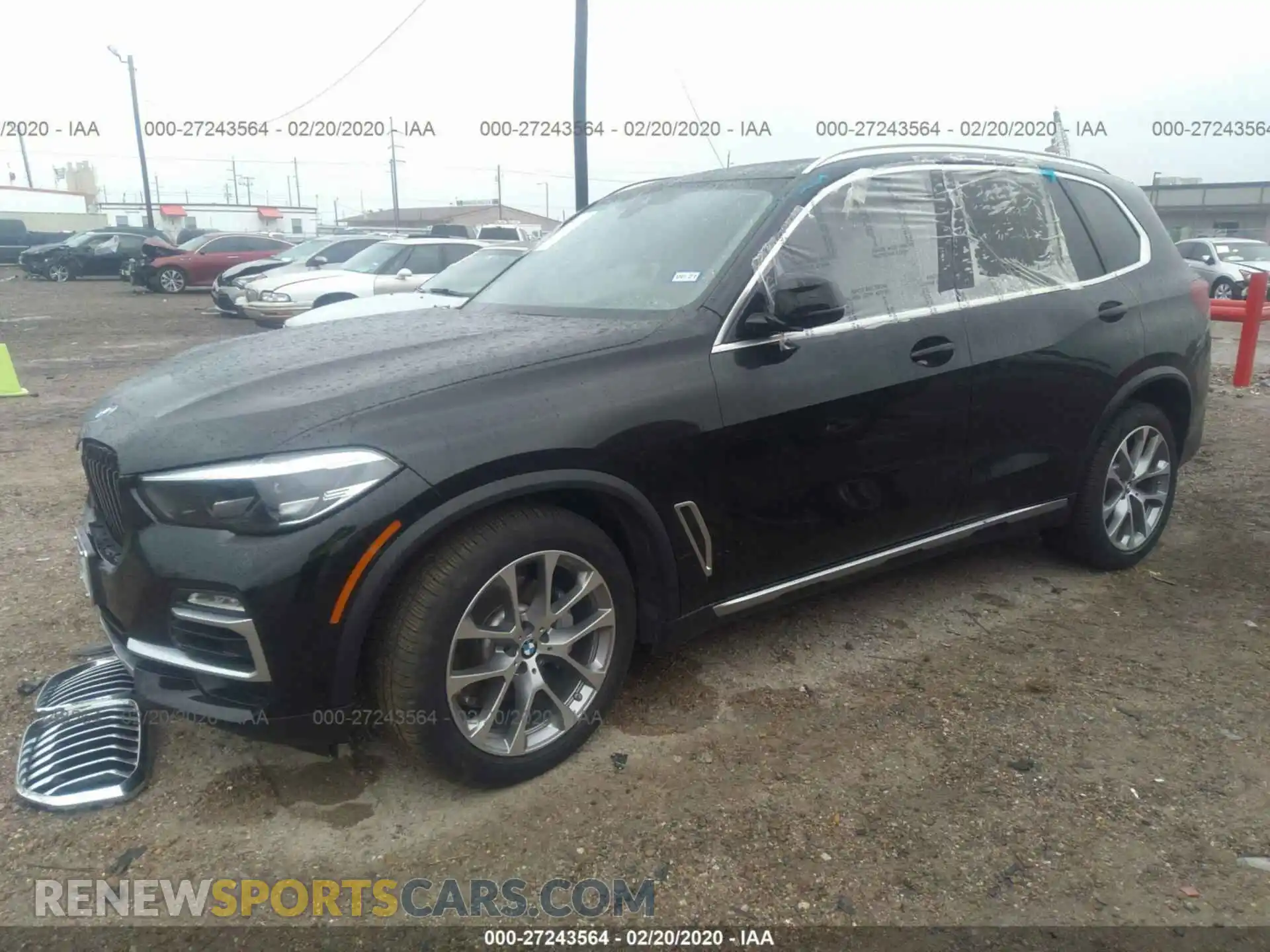 2 Photograph of a damaged car 5UXCR6C59KLL34797 BMW X5 2019
