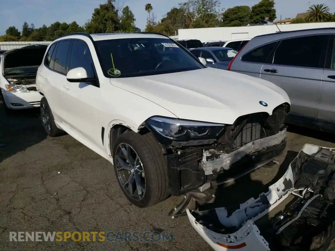 1 Photograph of a damaged car 5UXCR6C59KLL39627 BMW X5 2019
